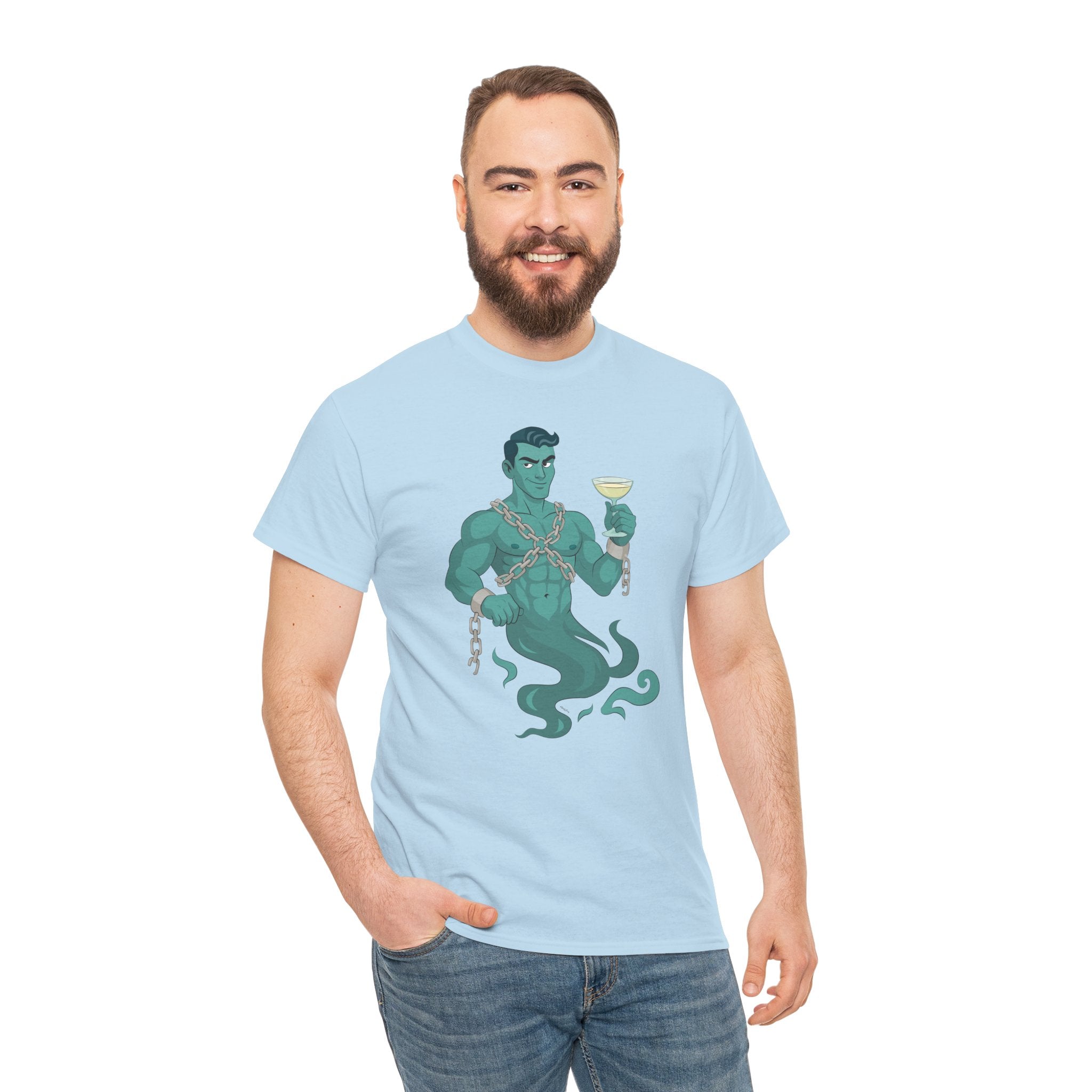 Hunk in chains - Unisex Heavy Cotton Shirt