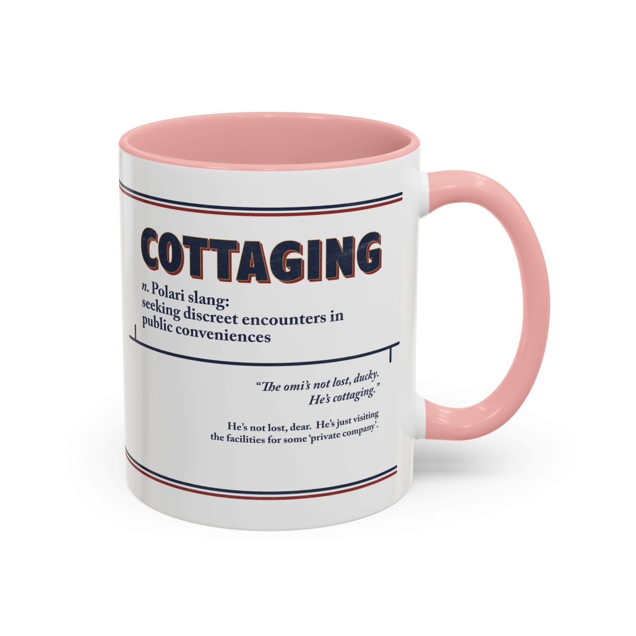 Polari: Cottaging - Accent Coffee Mug (11, 15oz)