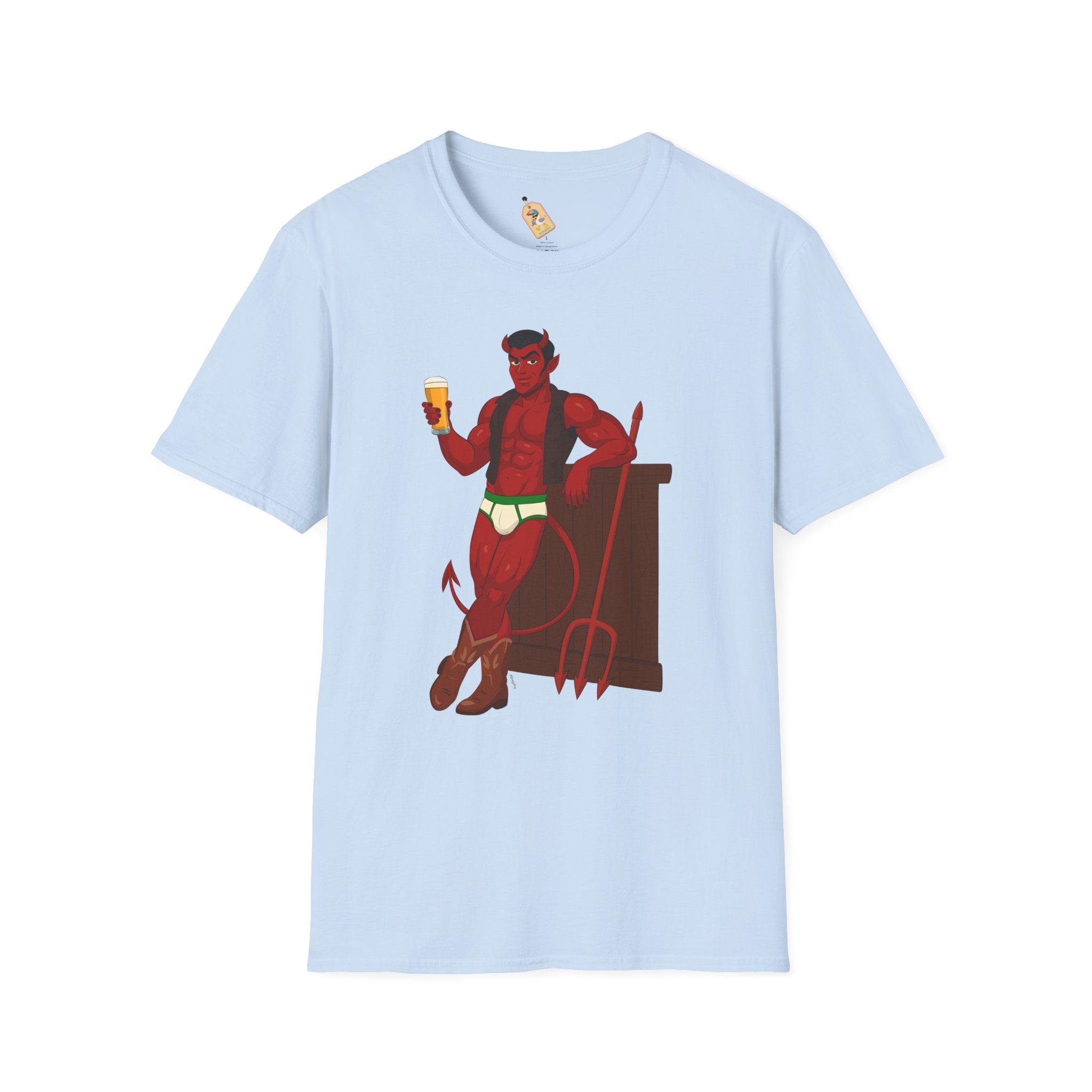 Saddle Up, Devil - Unisex Softstyle T-Shirt