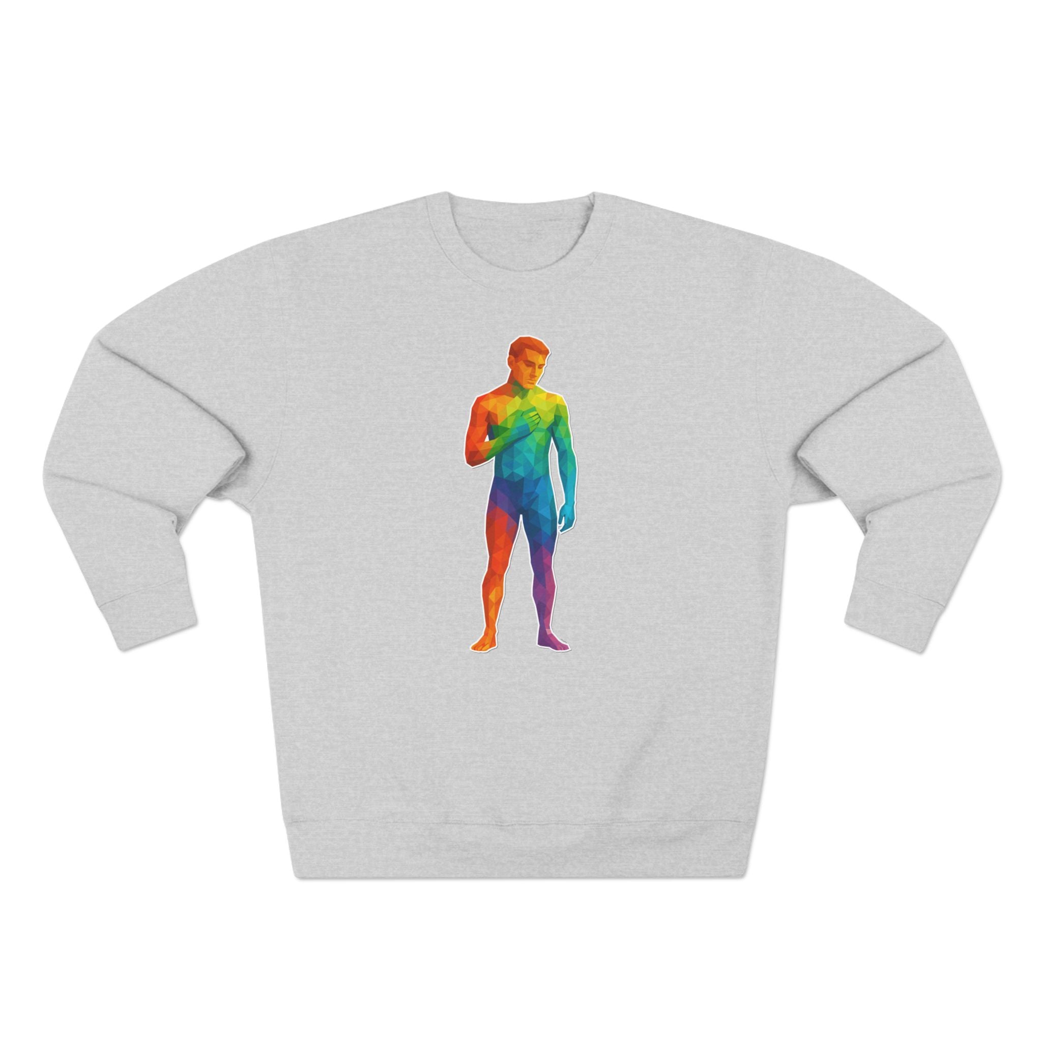 Geometric Pride Twink - Unisex Crewneck Sweatshirt
