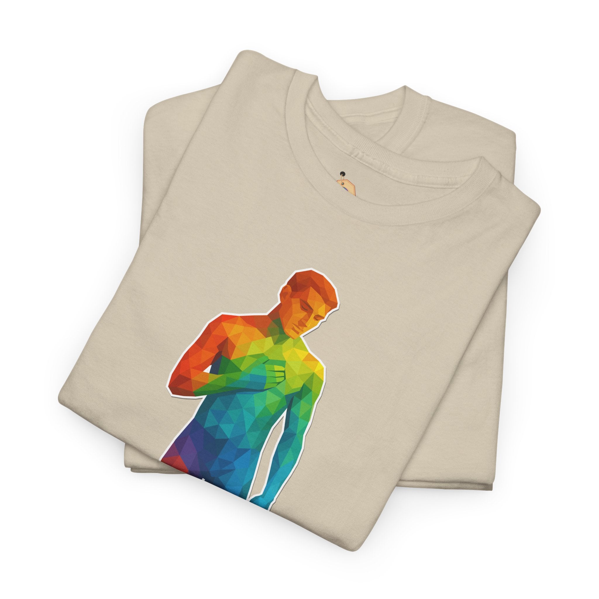 Geometric Pride Twink - Unisex Heavy Cotton Shirt