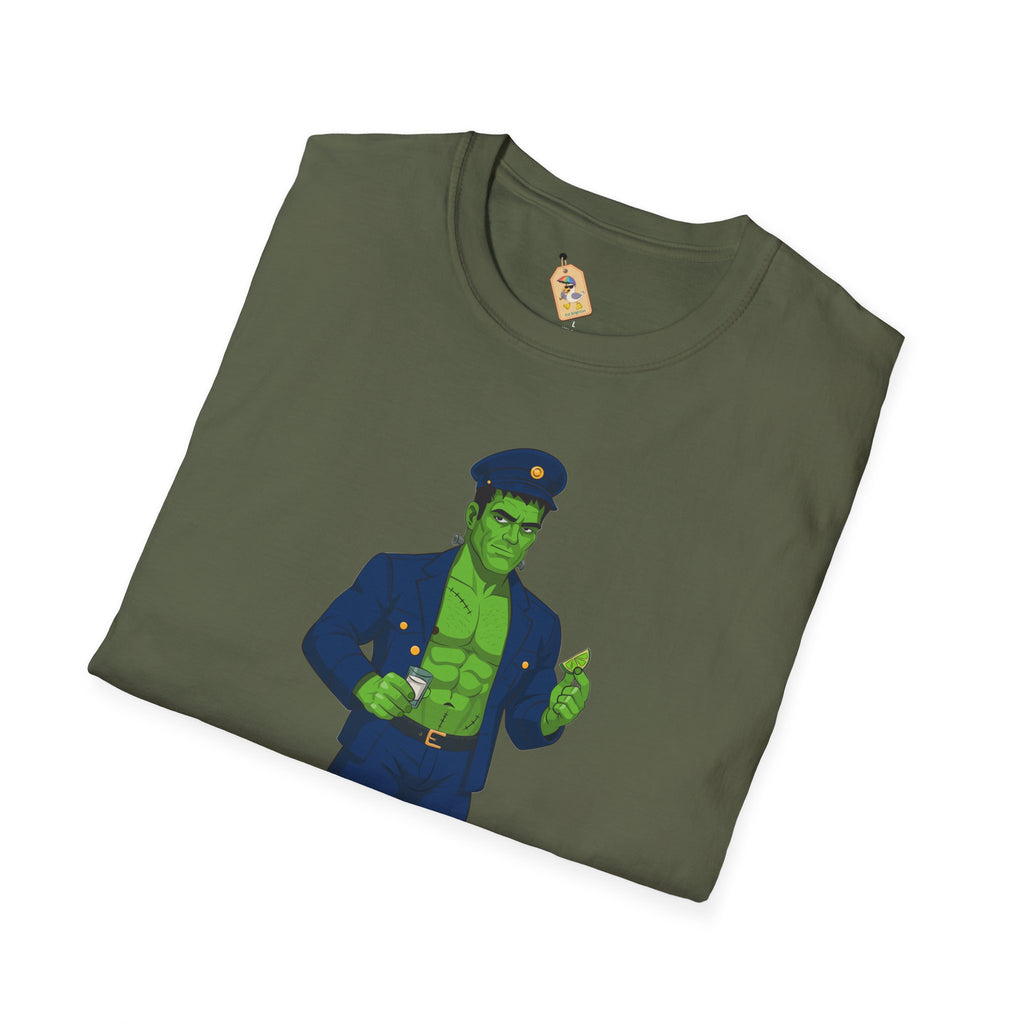 Major Frank N. Stein - Unisex Softstyle T-Shirt