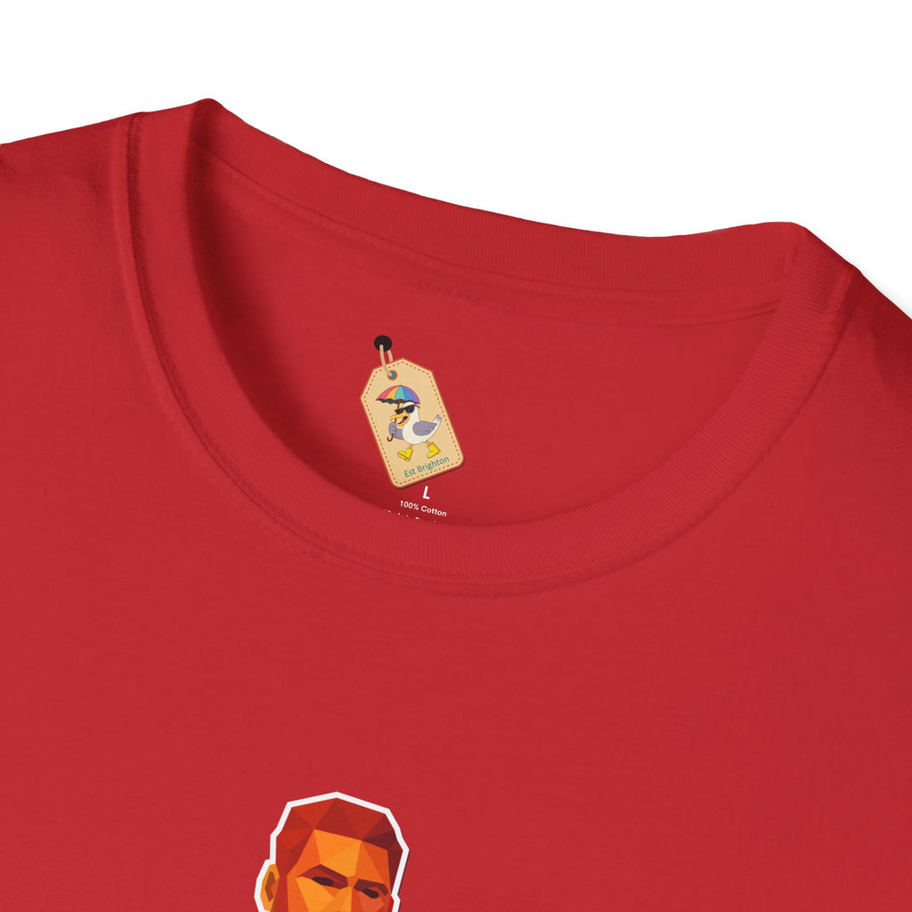 Geometric Pride Daddy - Unisex Softstyle T-Shirt