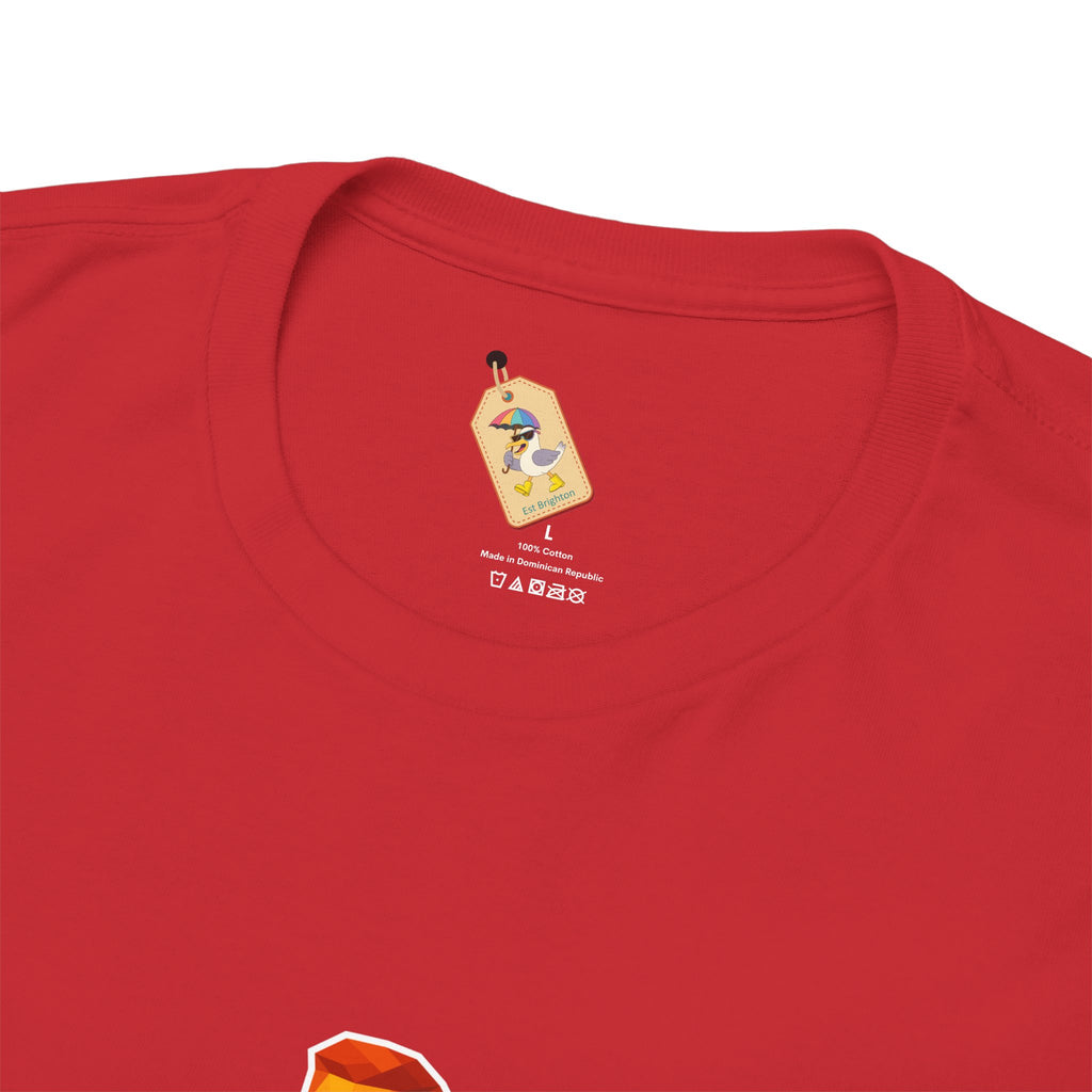 Geometric Pride Hunk - Unisex Heavy Cotton Shirt