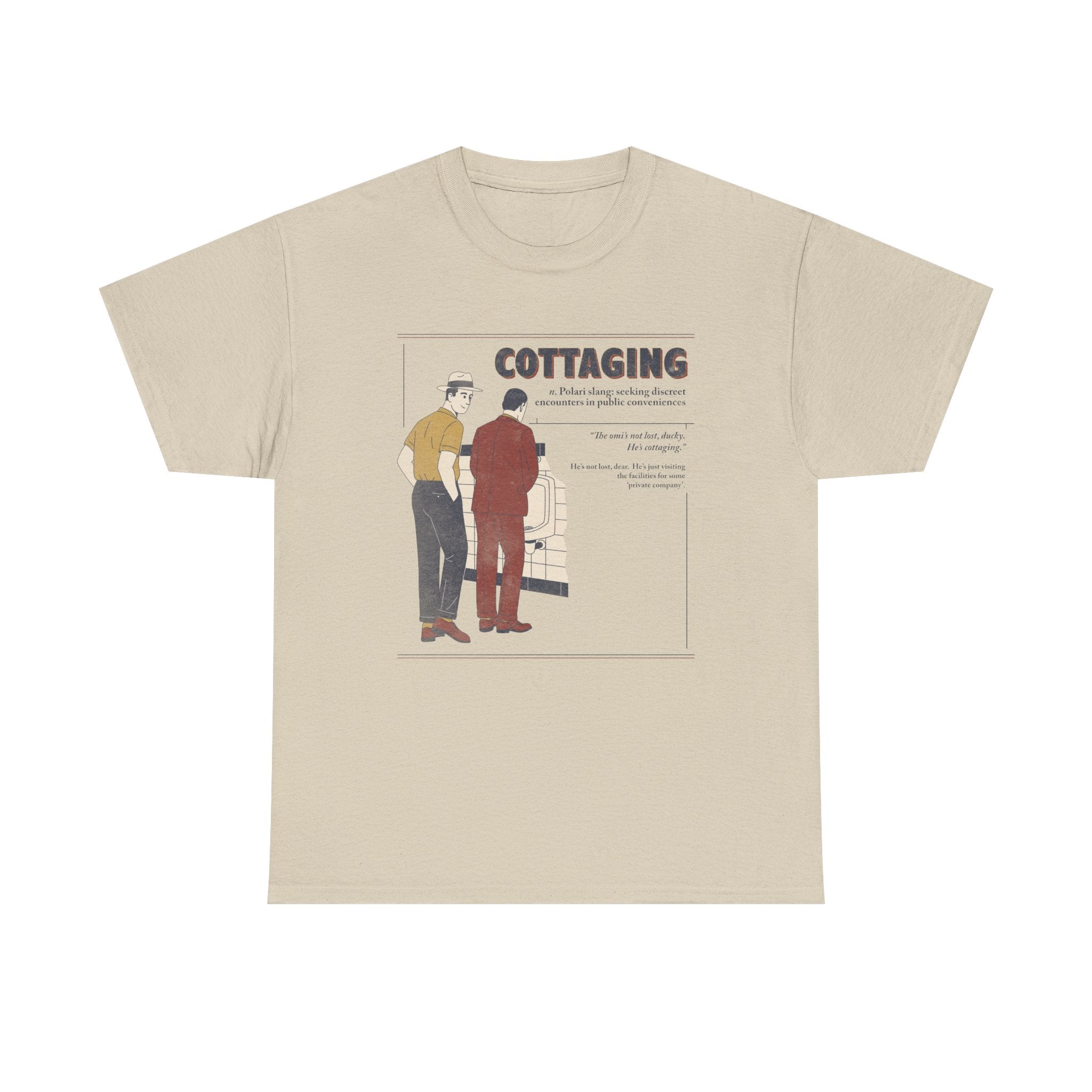 Polari: Cottaging - Unisex Heavy Cotton Shirt