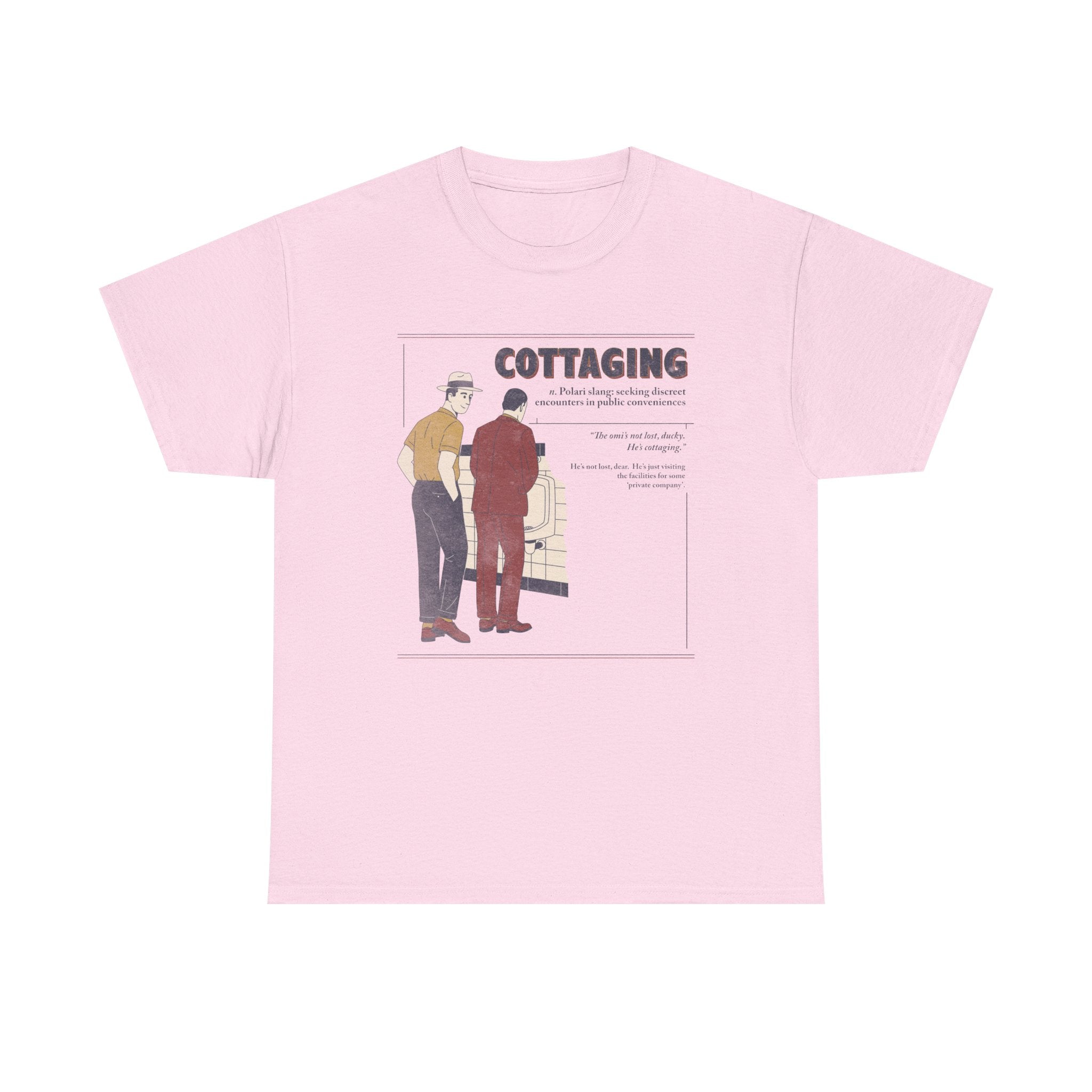 Polari: Cottaging - Unisex Heavy Cotton Shirt