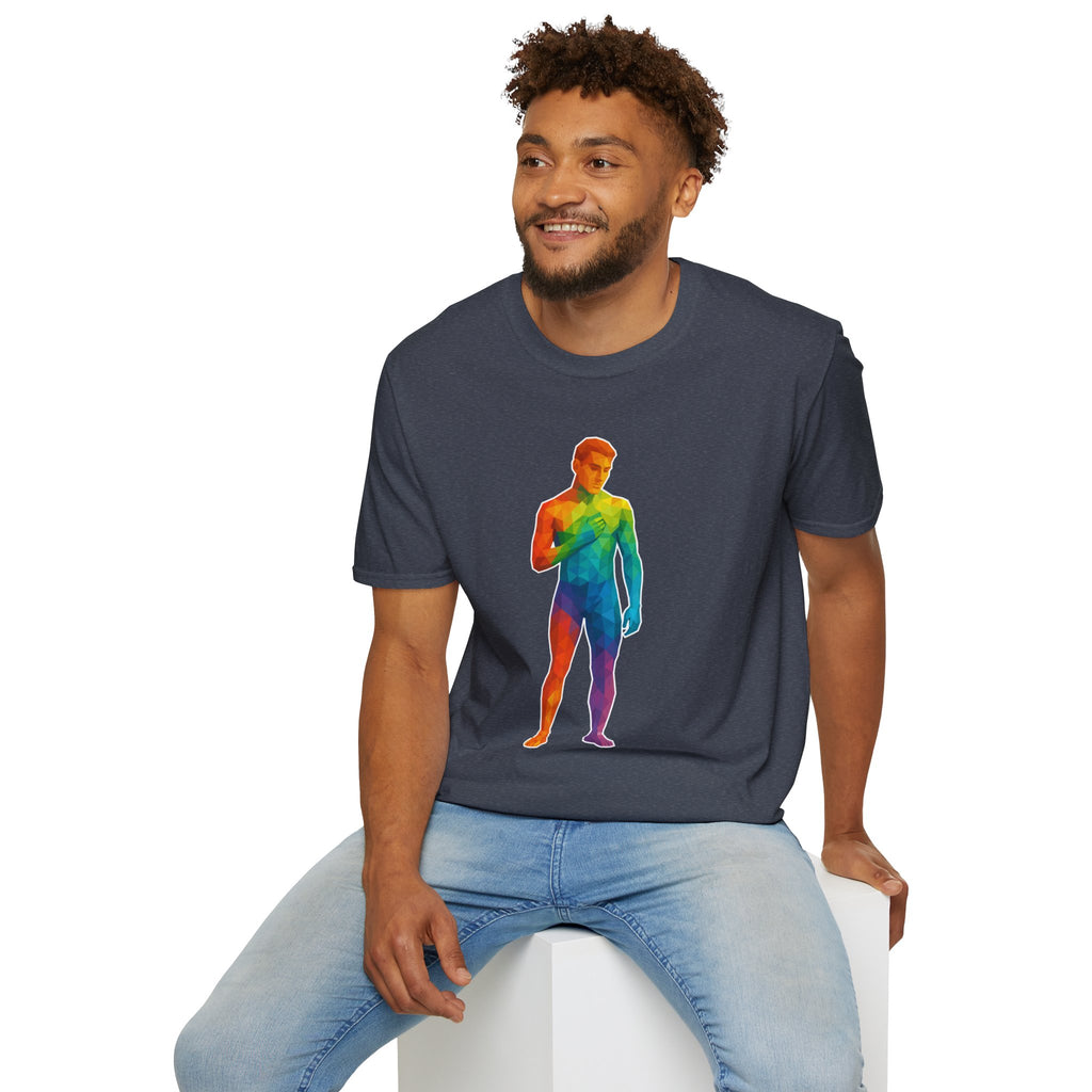 Geometric Pride Twink - Unisex Softstyle T-Shirt