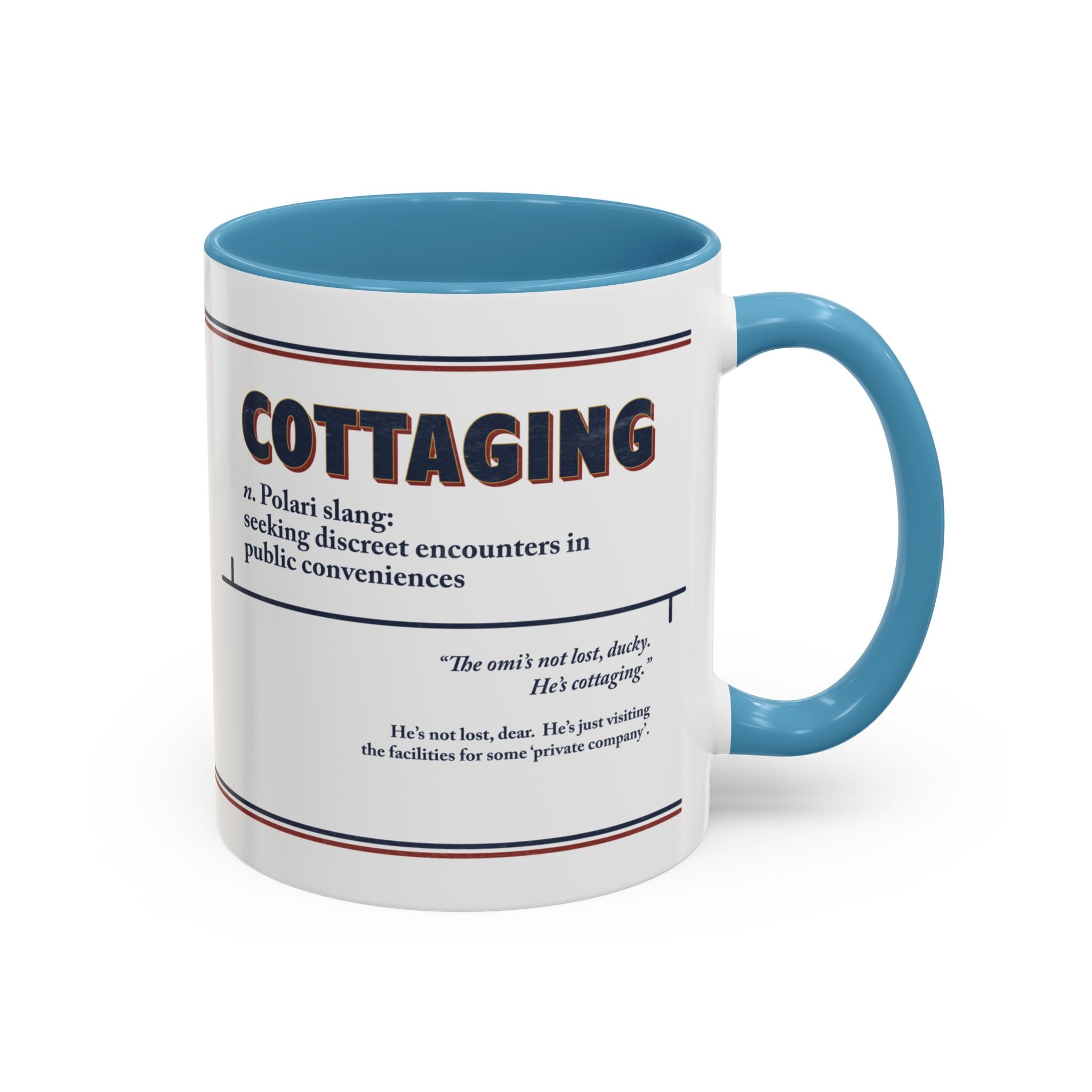 Polari: Cottaging - Accent Coffee Mug (11, 15oz)