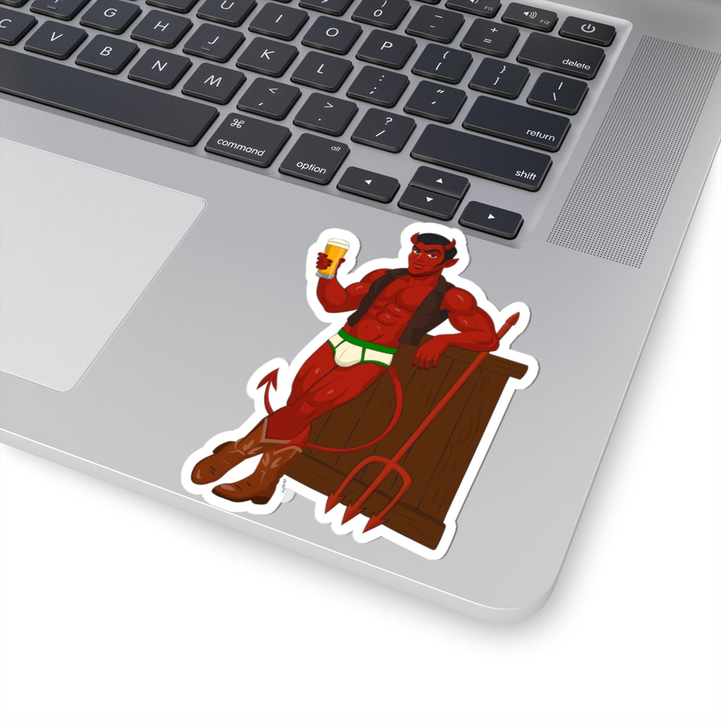Saddle Up, Devil - Cut Stickers