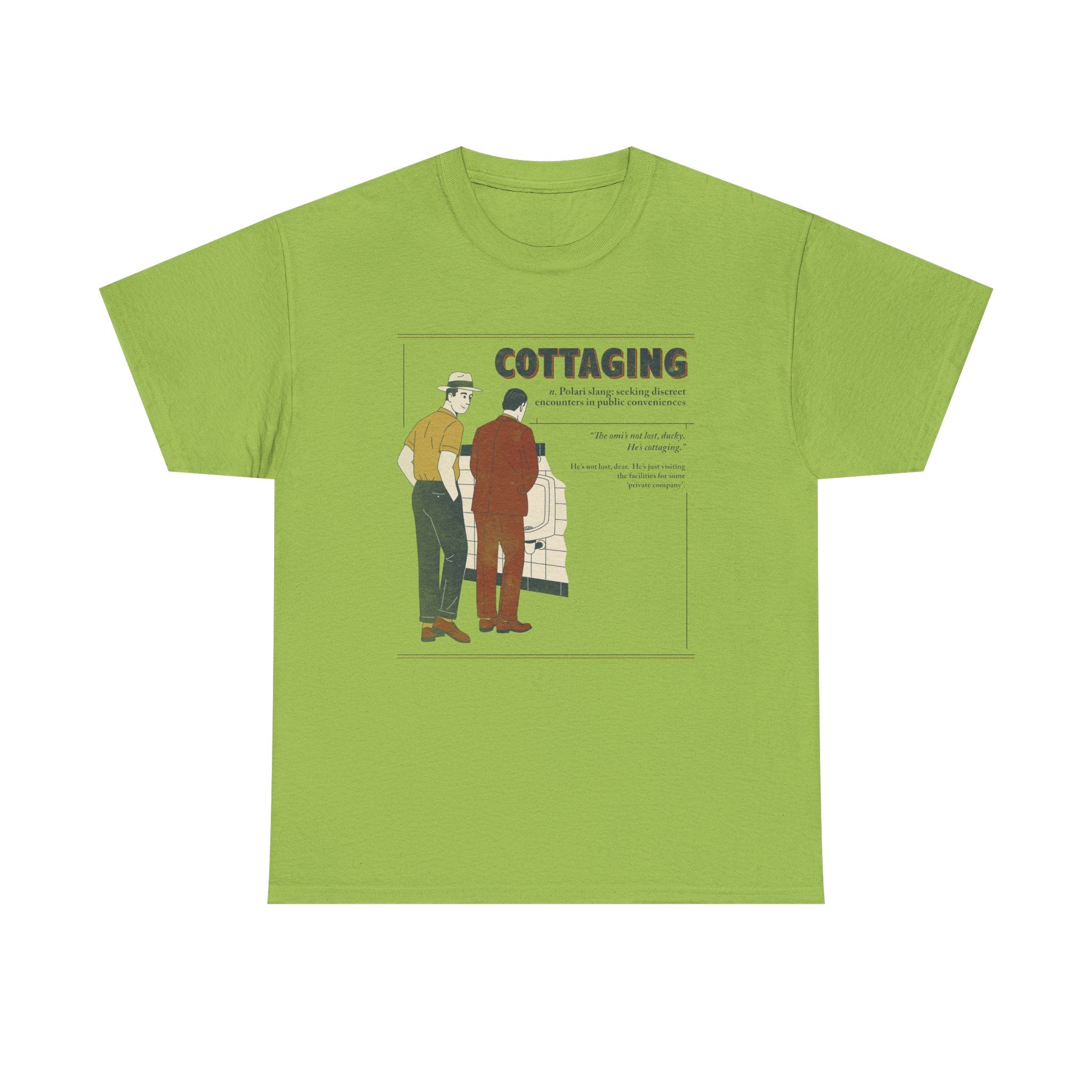 Polari: Cottaging - Unisex Heavy Cotton Shirt