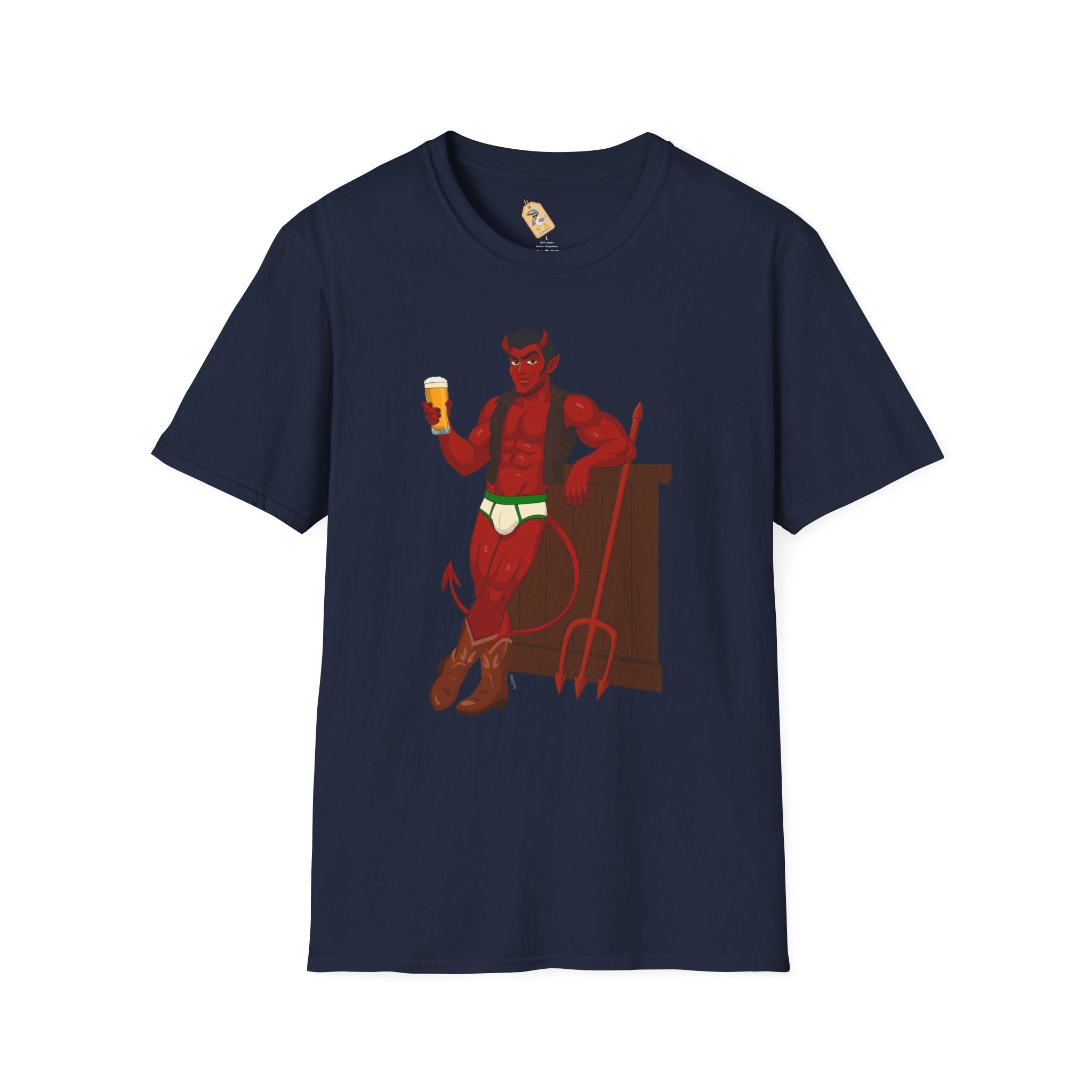 Saddle Up, Devil - Unisex Softstyle T-Shirt