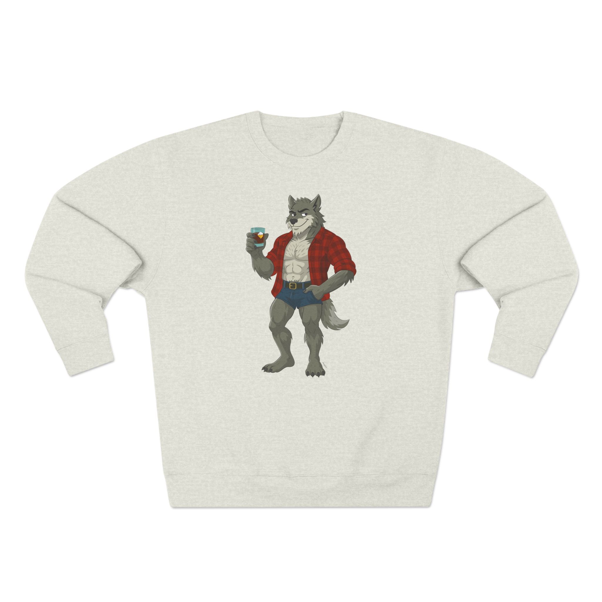 Lumberjack Werewolf - Unisex Crewneck Sweatshirt