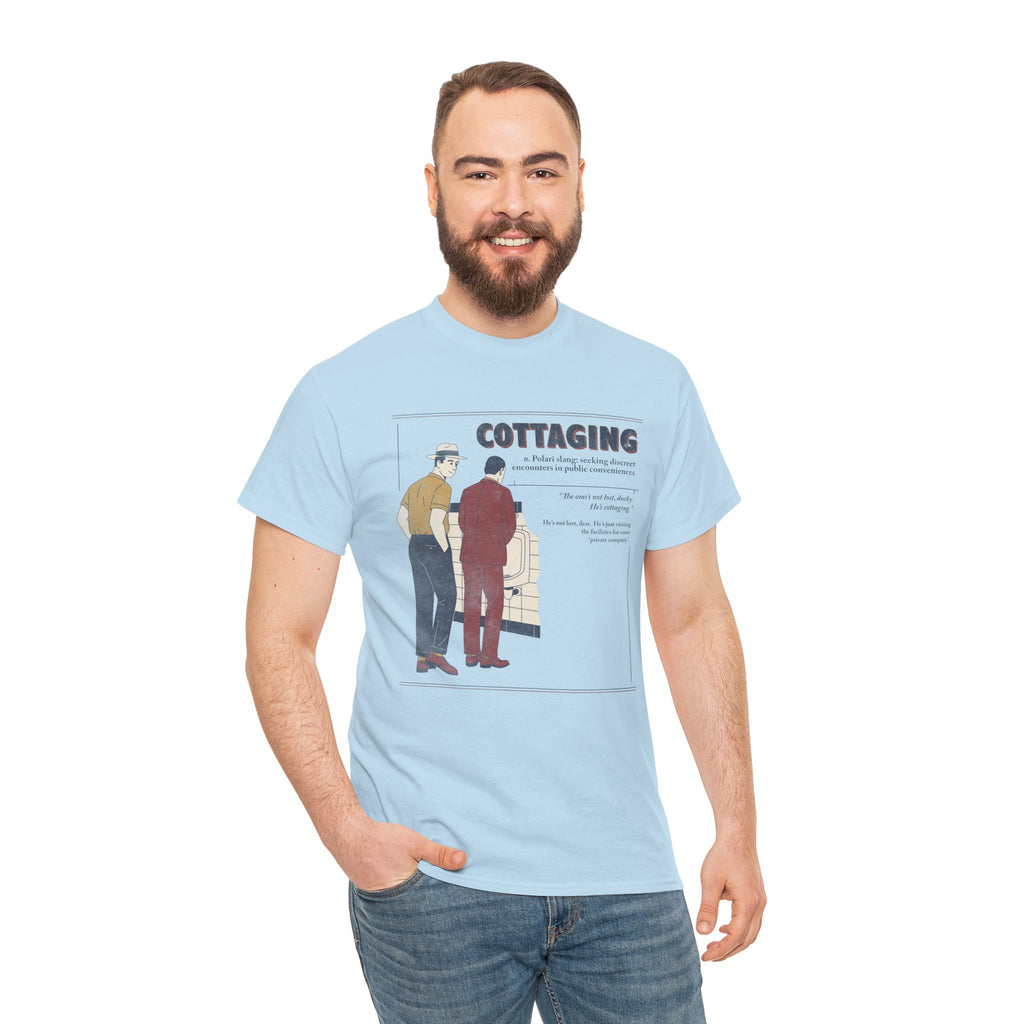 Polari: Cottaging - Unisex Heavy Cotton Shirt