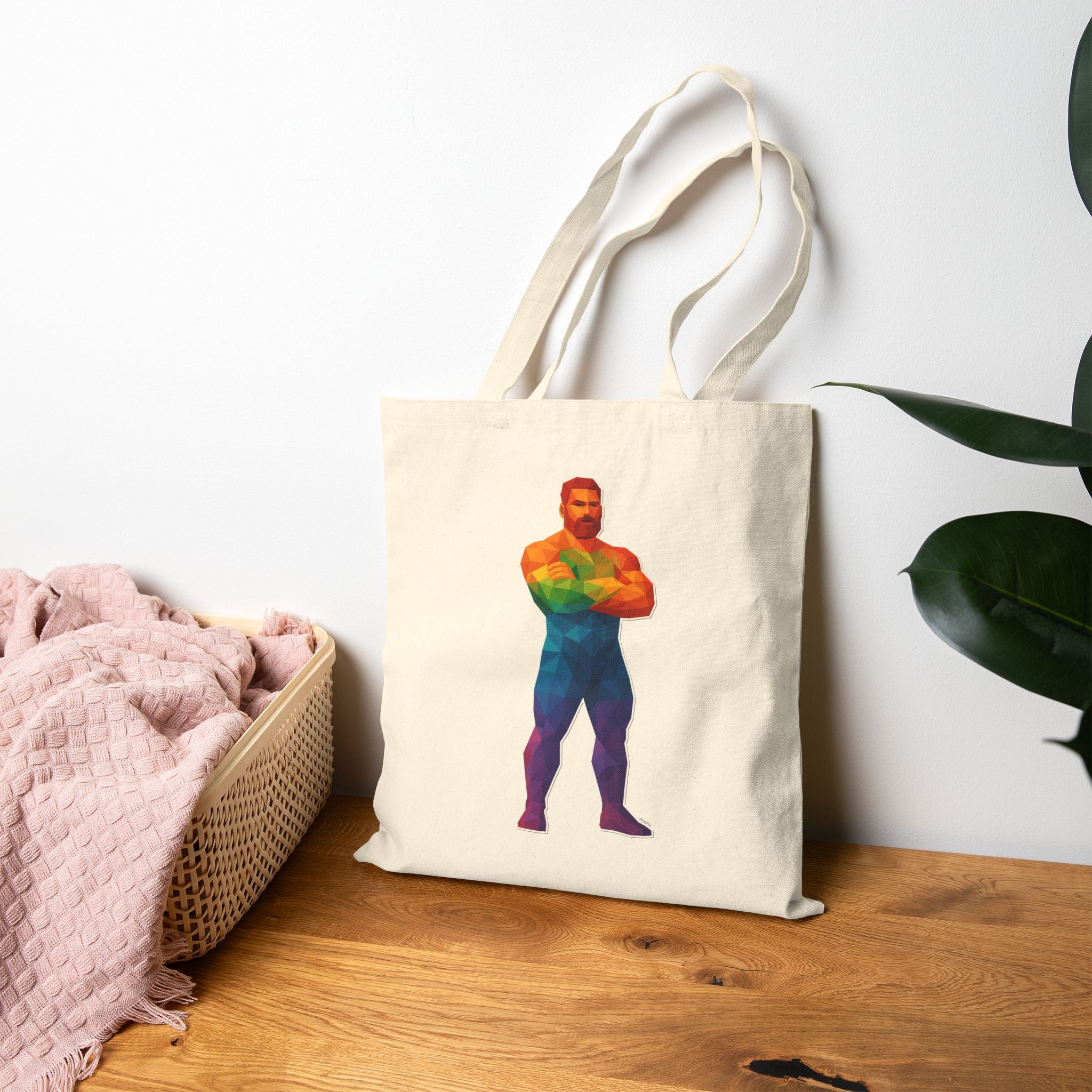 Geometric Pride Daddy Tote Bag