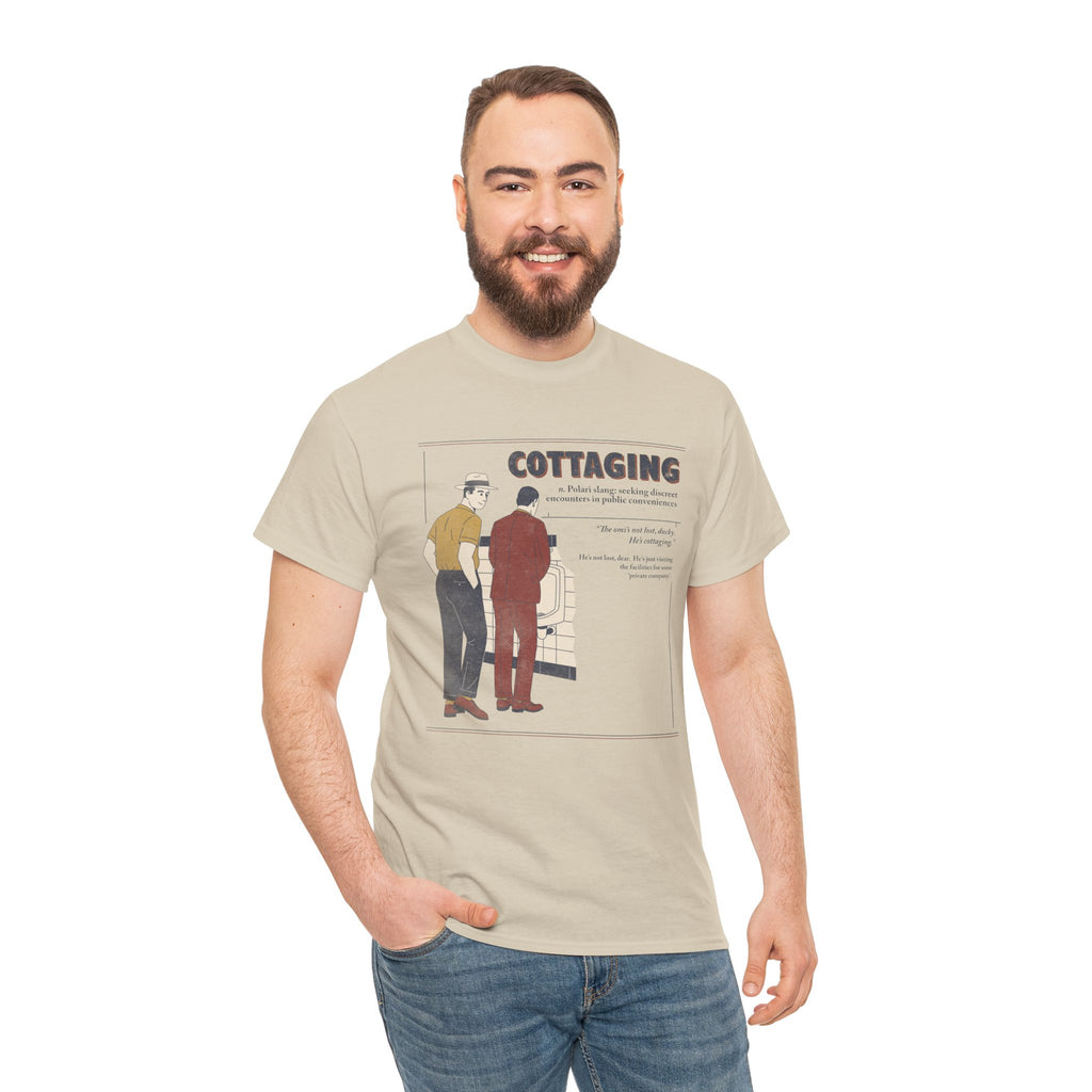 Polari: Cottaging - Unisex Heavy Cotton Shirt