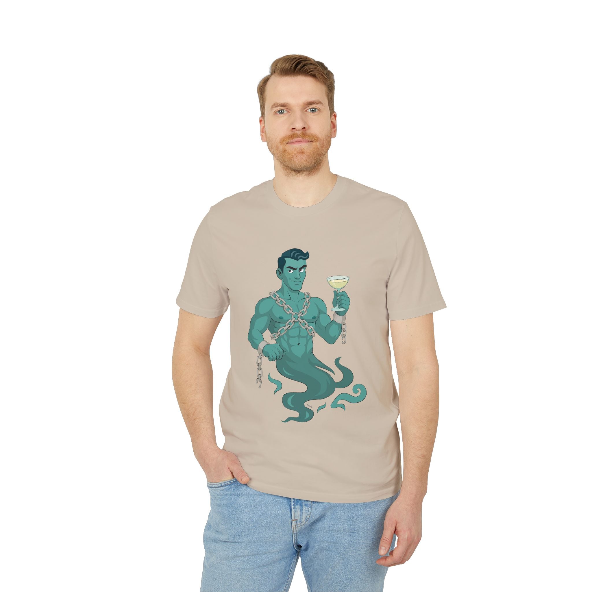 Hunk in chains - Organic Staple T-shirt