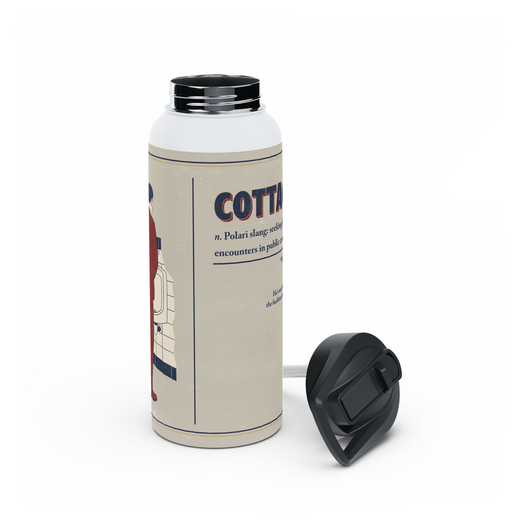 Polari: Cottaging. Stainless Steel Water Bottle