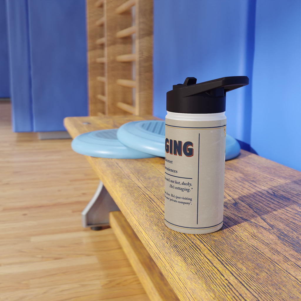 Polari: Cottaging. Stainless Steel Water Bottle