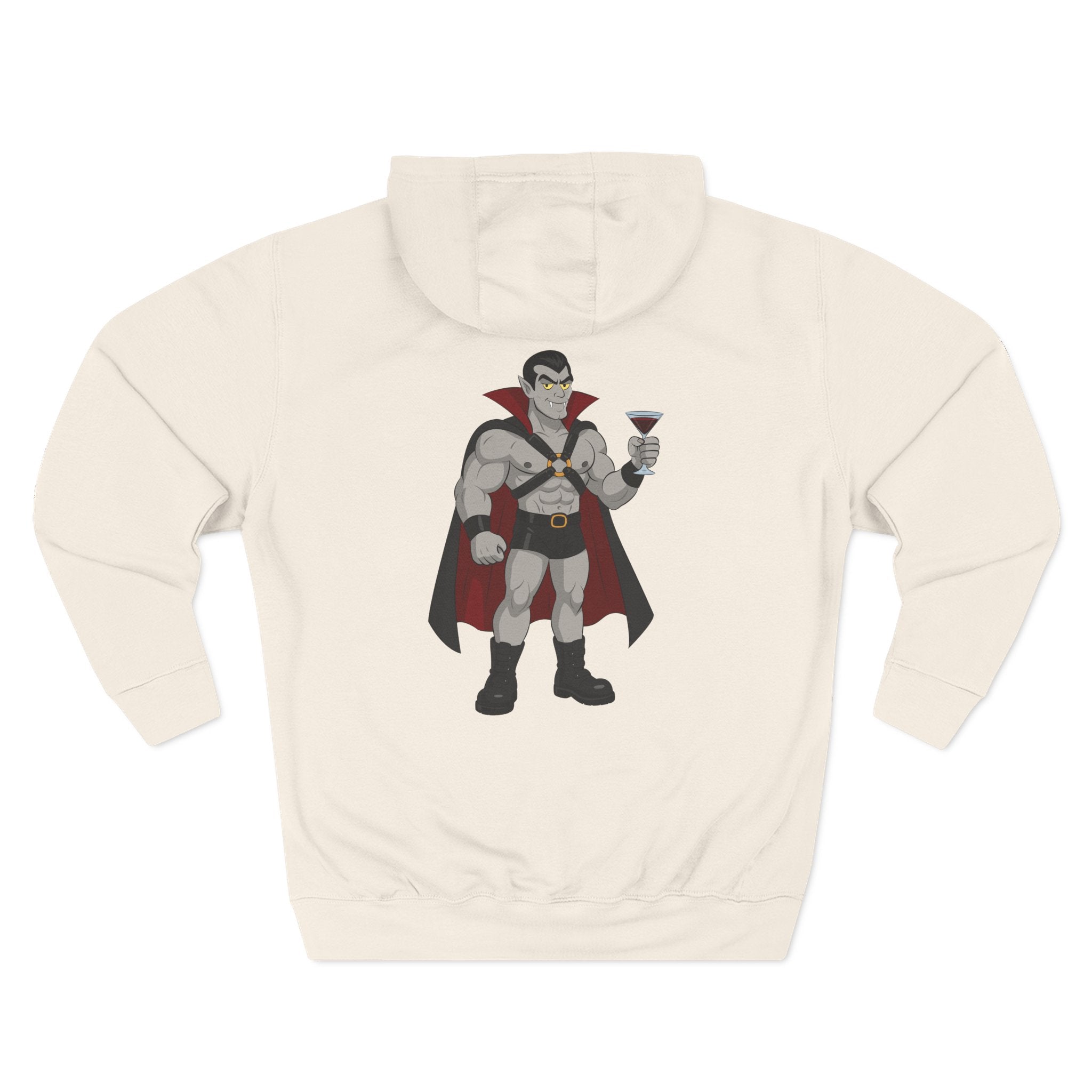 Vampire Daddy - Three-Panel Fleece Hoodie