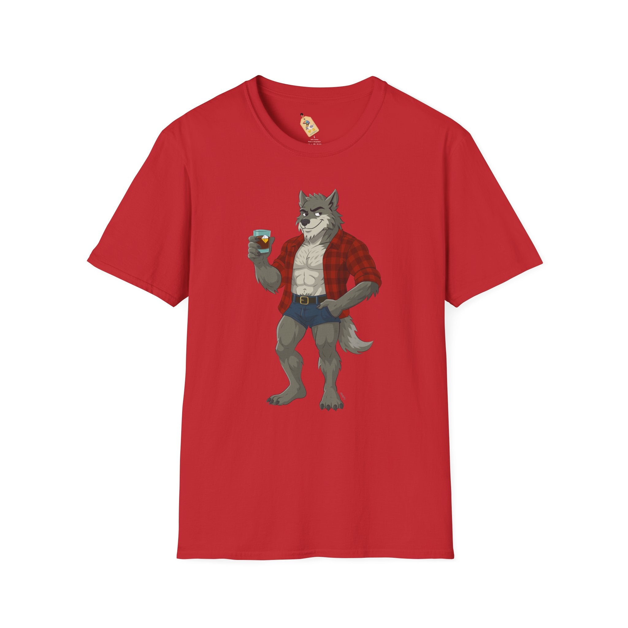 Lumberjack Werewolf - Unisex Softstyle T-Shirt