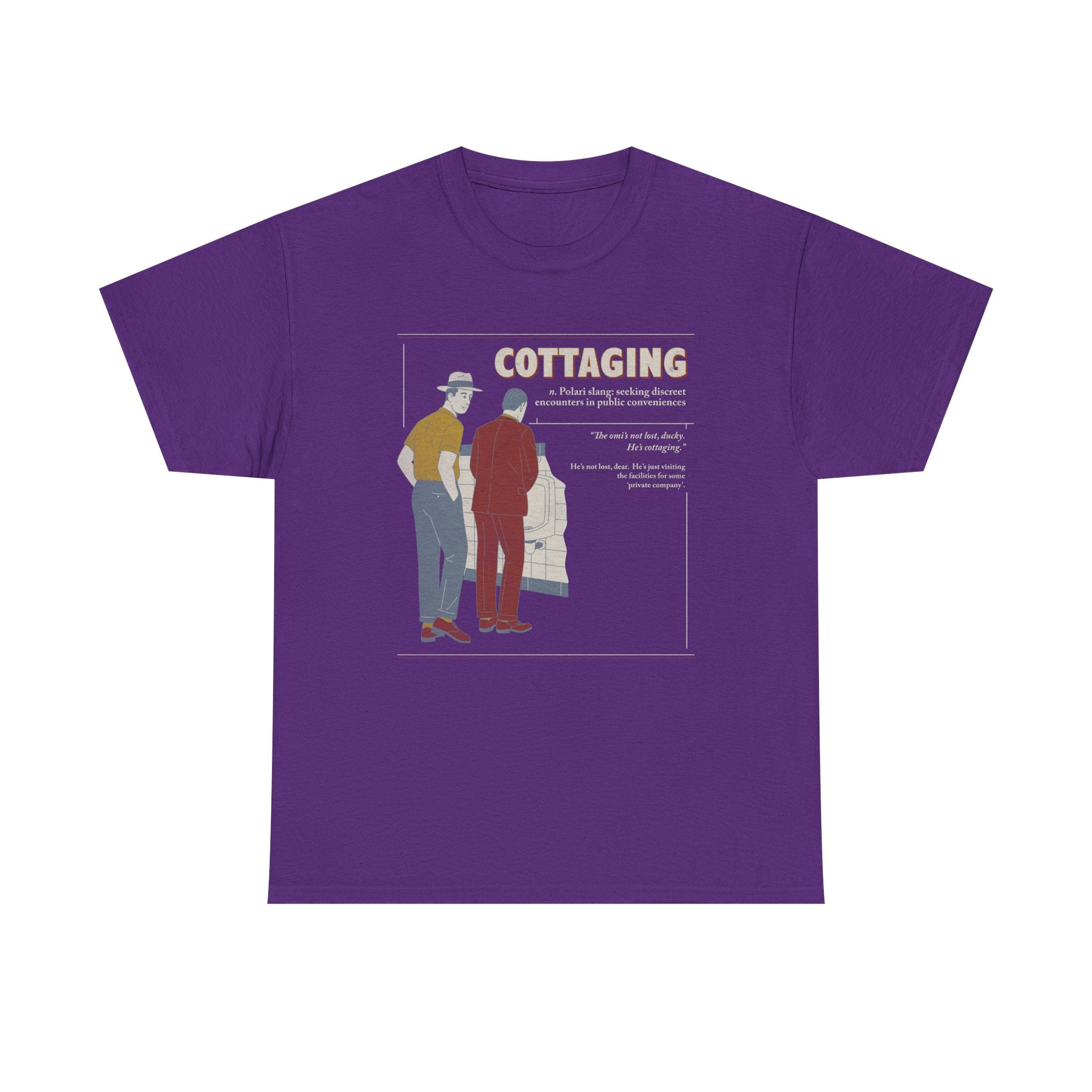 Polari: Cottaging - Unisex Heavy Cotton Shirt