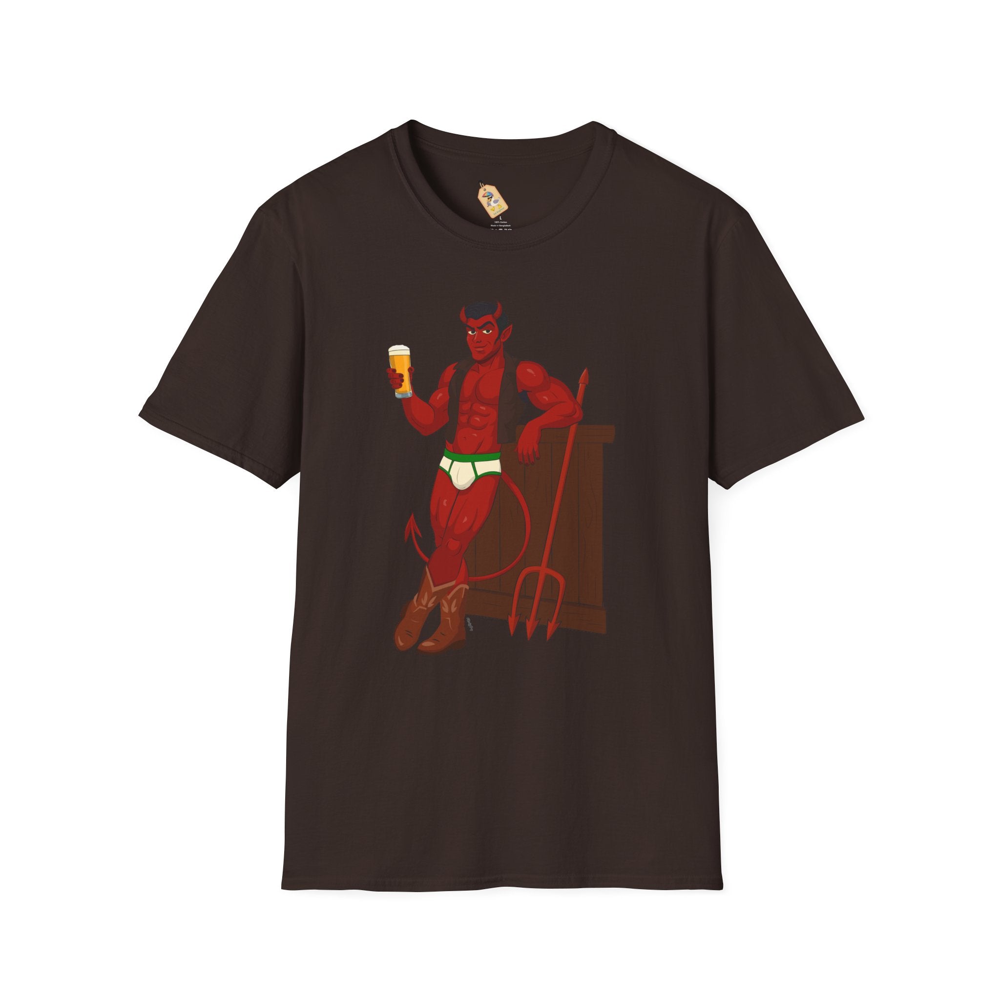 Saddle Up, Devil - Unisex Softstyle T-Shirt