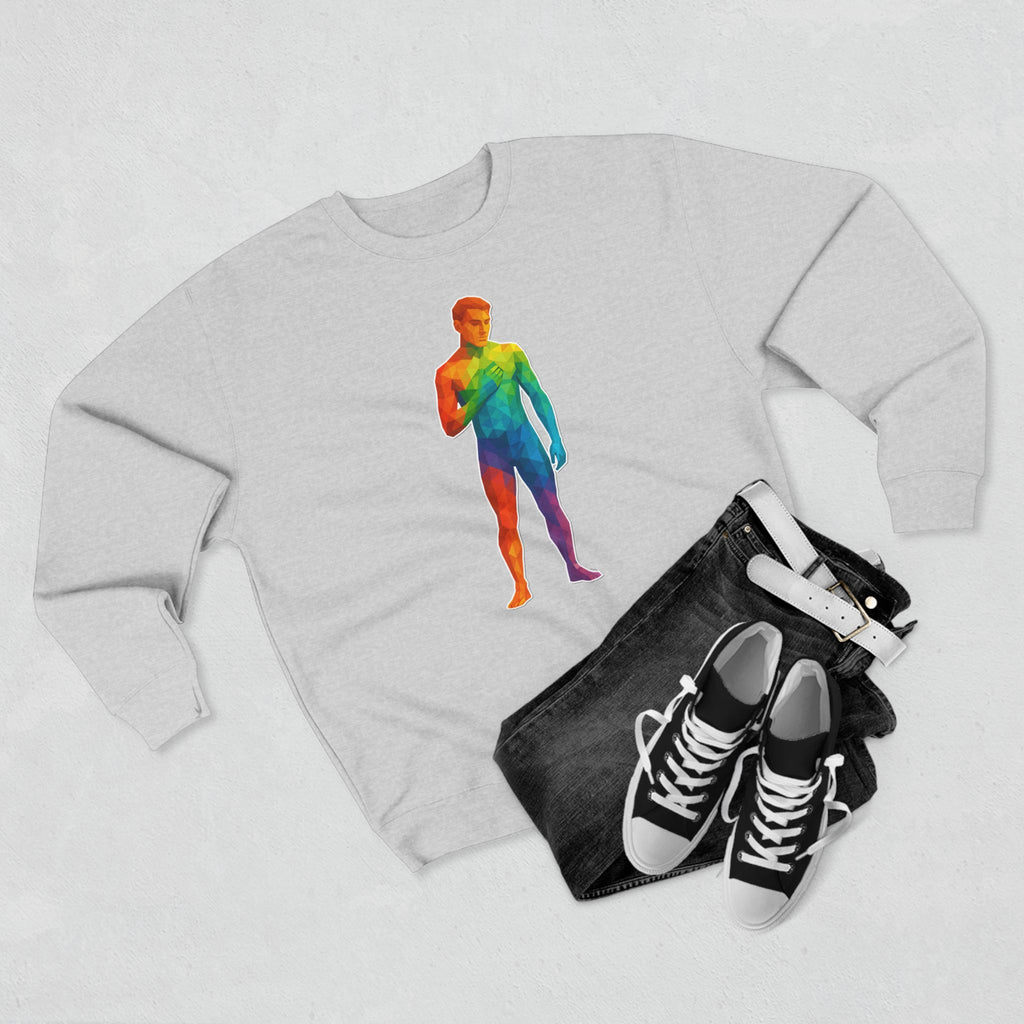 Geometric Pride Twink - Unisex Crewneck Sweatshirt