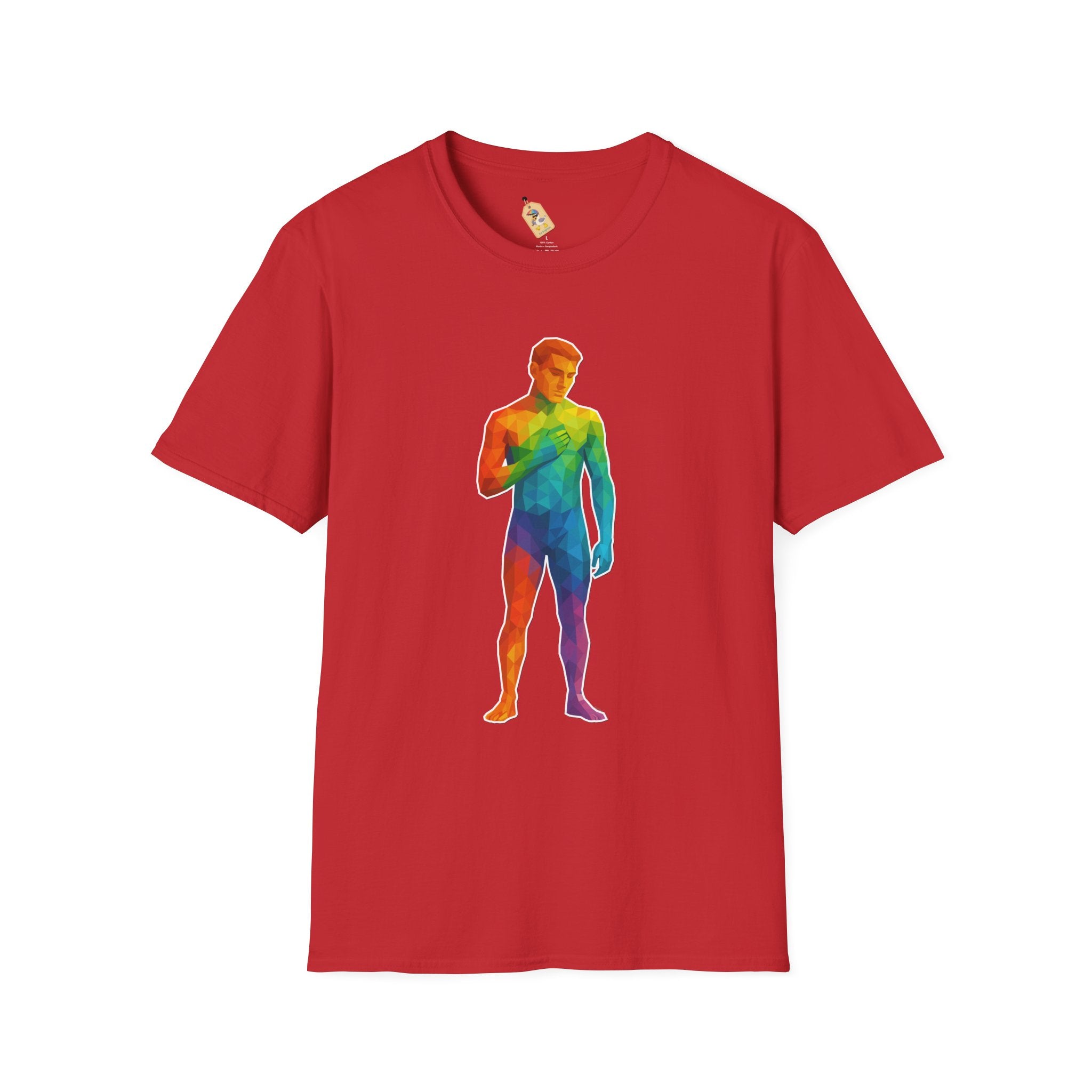 Geometric Pride Twink - Unisex Softstyle T-Shirt