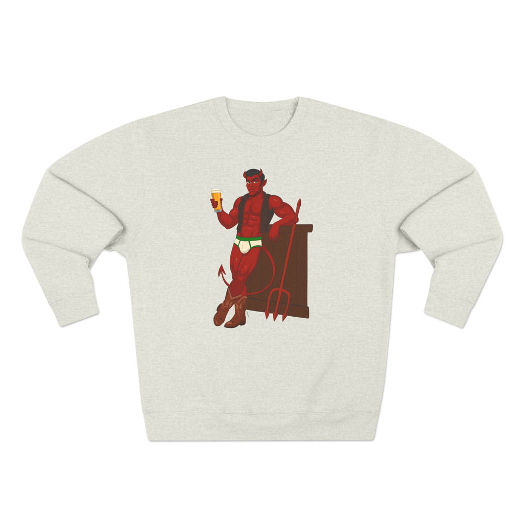 Saddle Up, Devil - Unisex Crewneck Sweatshirt