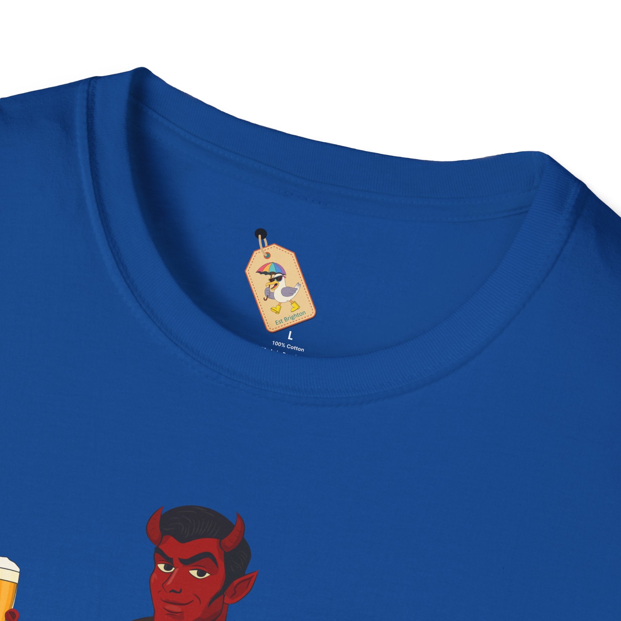 Saddle Up, Devil - Unisex Softstyle T-Shirt