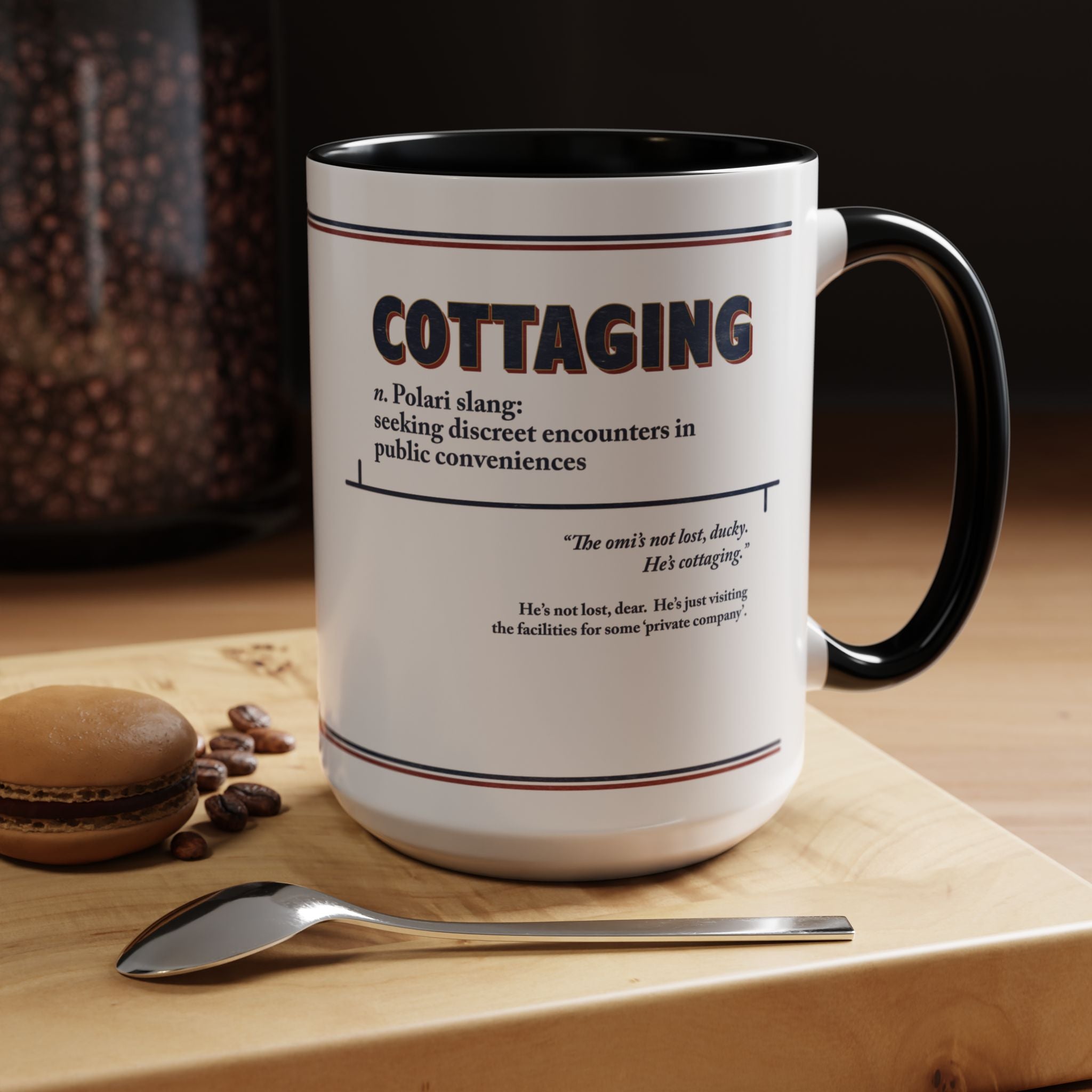 Polari: Cottaging - Accent Coffee Mug (11, 15oz)