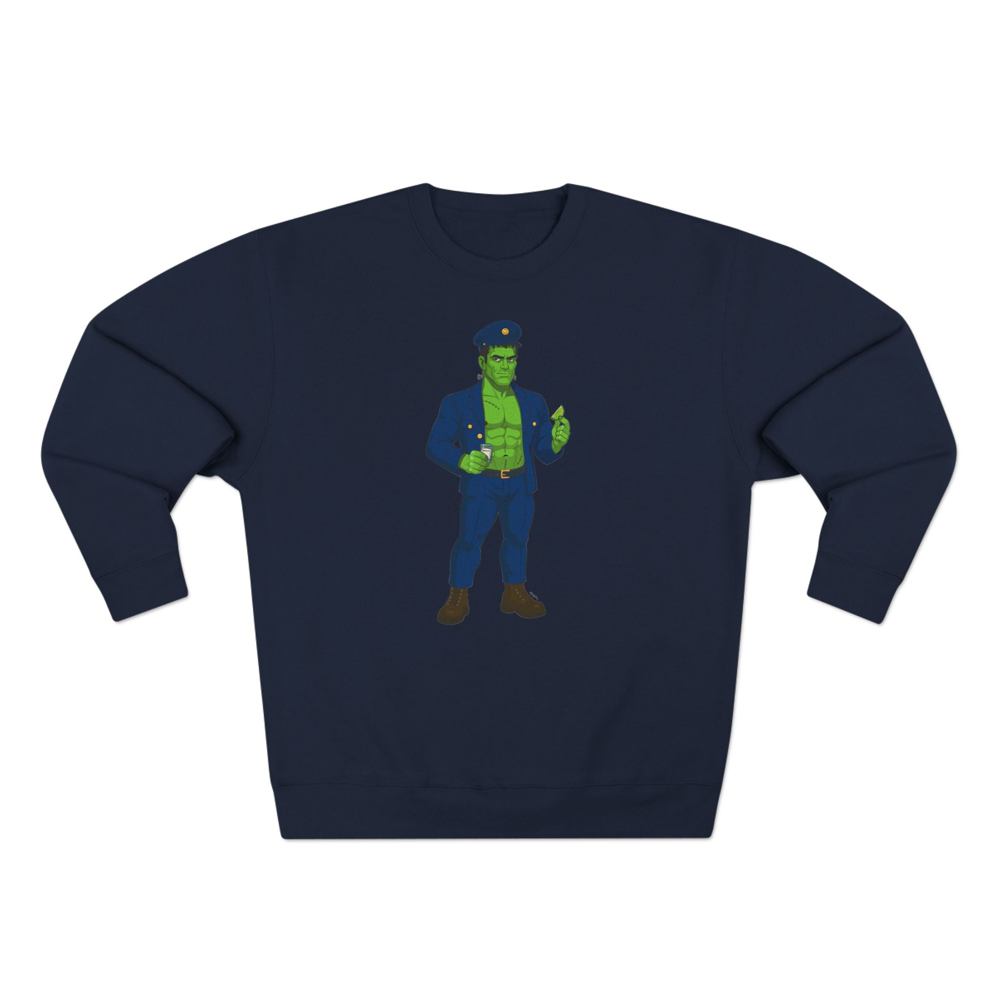 Major Frank N. Stein - Unisex Crewneck Sweatshirt