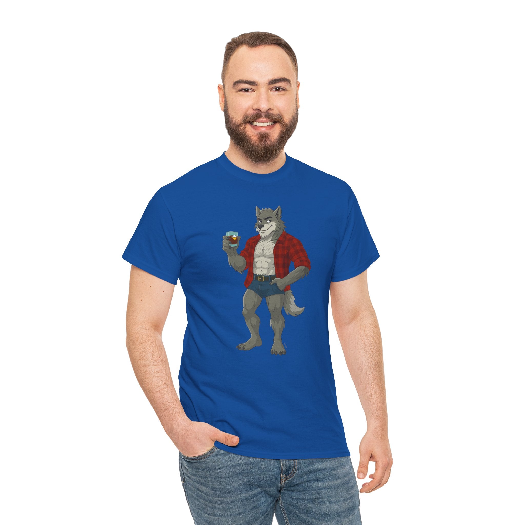 Lumberjack Werewolf - Unisex Heavy Cotton Shirt