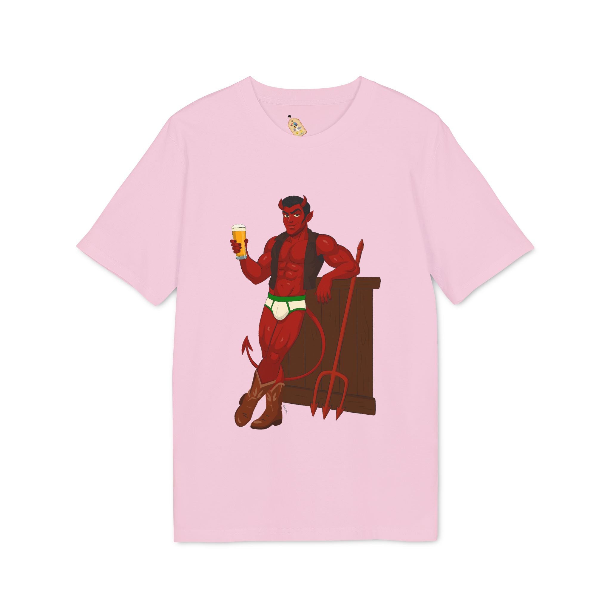 Saddle Up, Devil - Organic Staple T-shirt