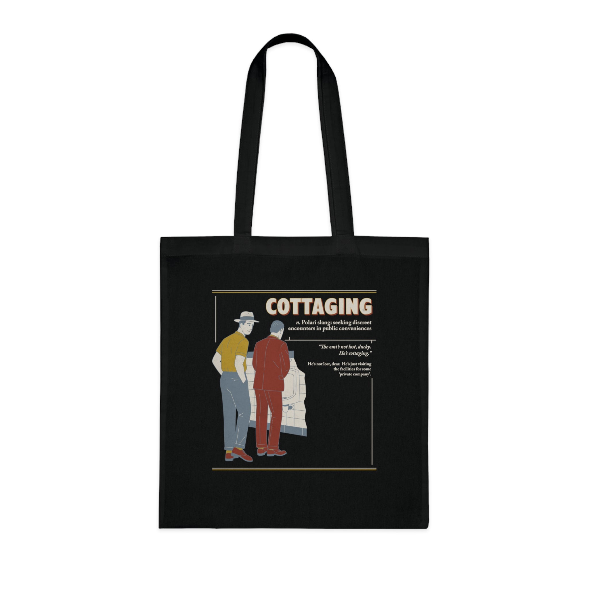 Polari: Cottaging - Cotton Tote Bag