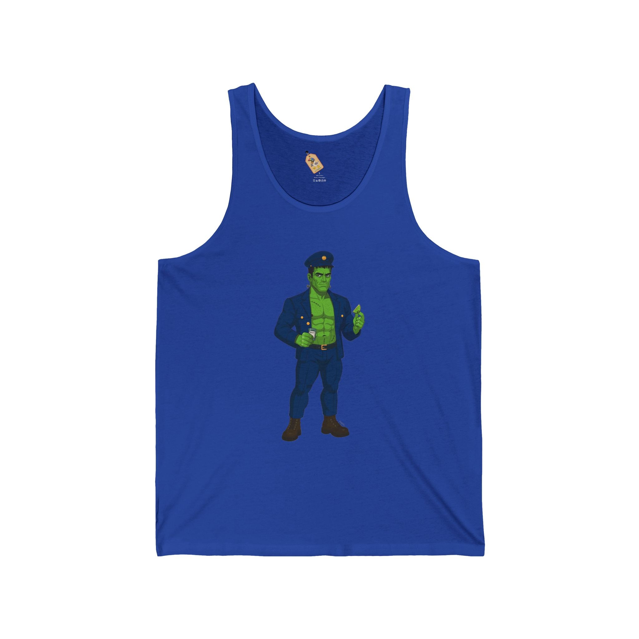 Major Frank N. Stein - Unisex Jersey Tank