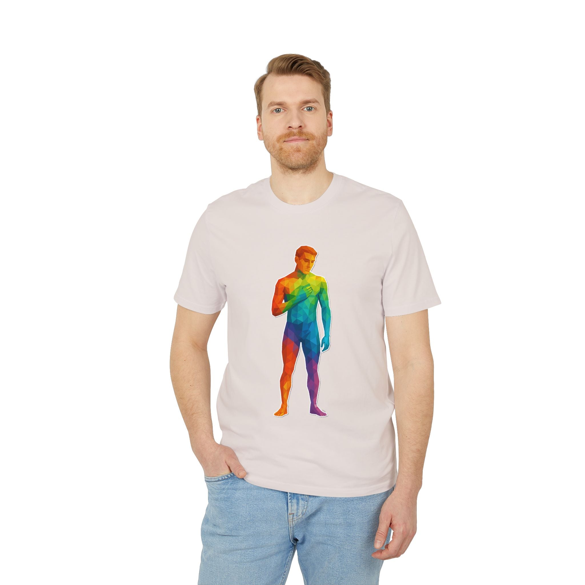 Geometric Pride Twink - Organic Staple T-shirt