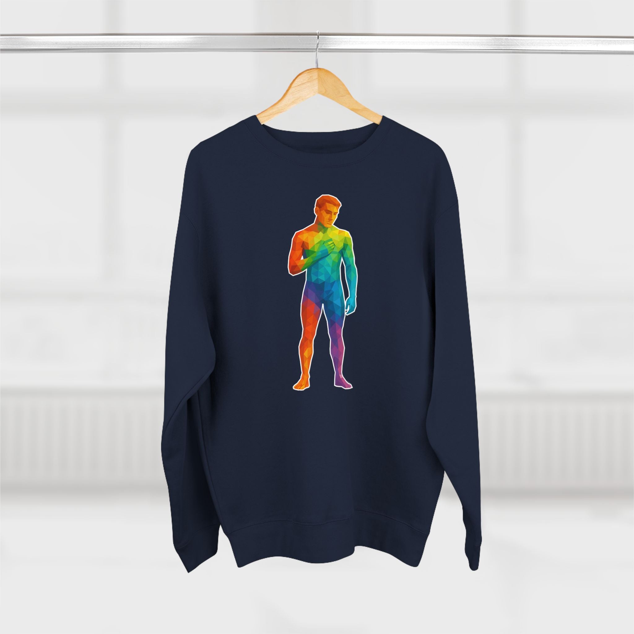 Geometric Pride Twink - Unisex Crewneck Sweatshirt