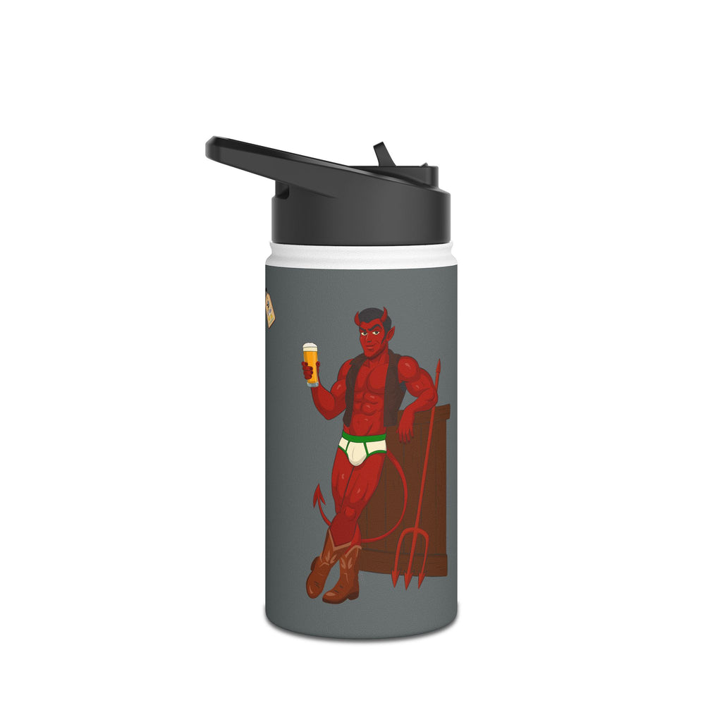 Saddle Up, Devil Stainless Steel Water Bottle