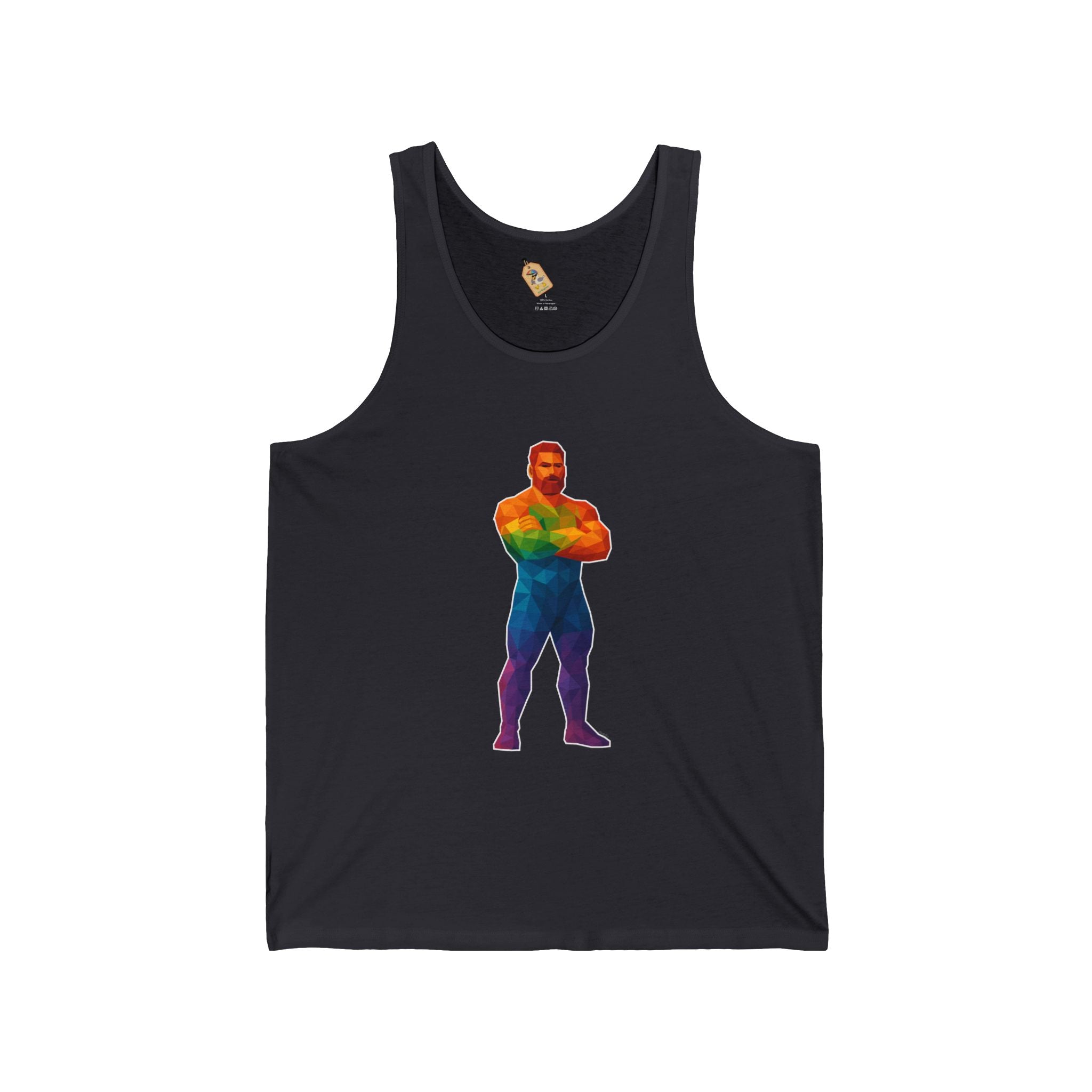 Geometric Pride Daddy - Unisex Jersey Tank