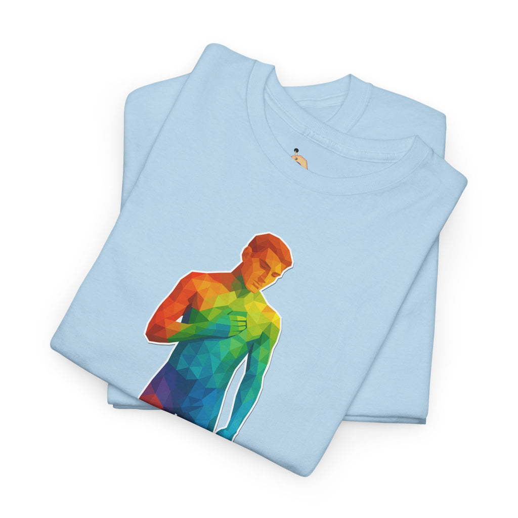 Geometric Pride Twink - Unisex Heavy Cotton Shirt