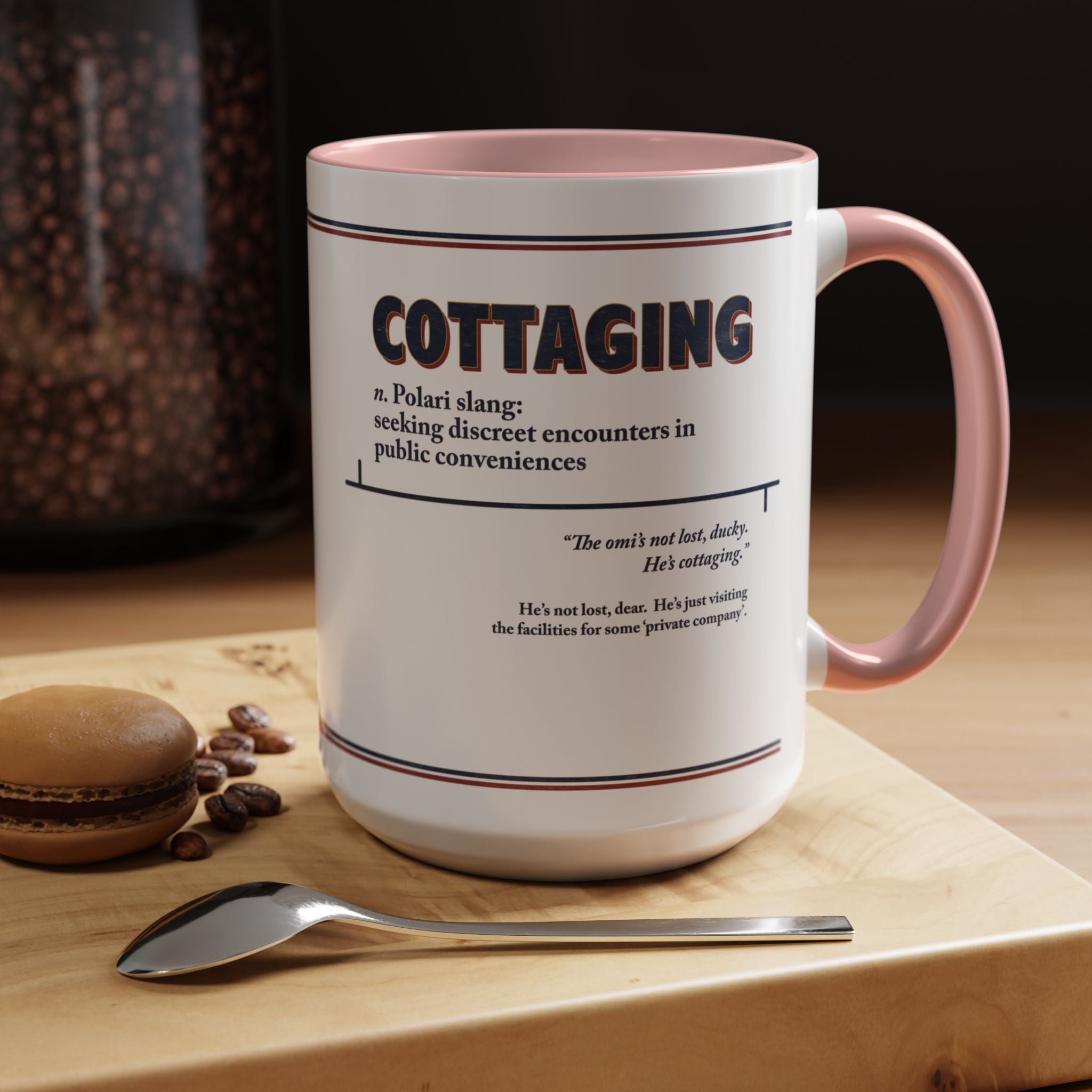 Polari: Cottaging - Accent Coffee Mug (11, 15oz)