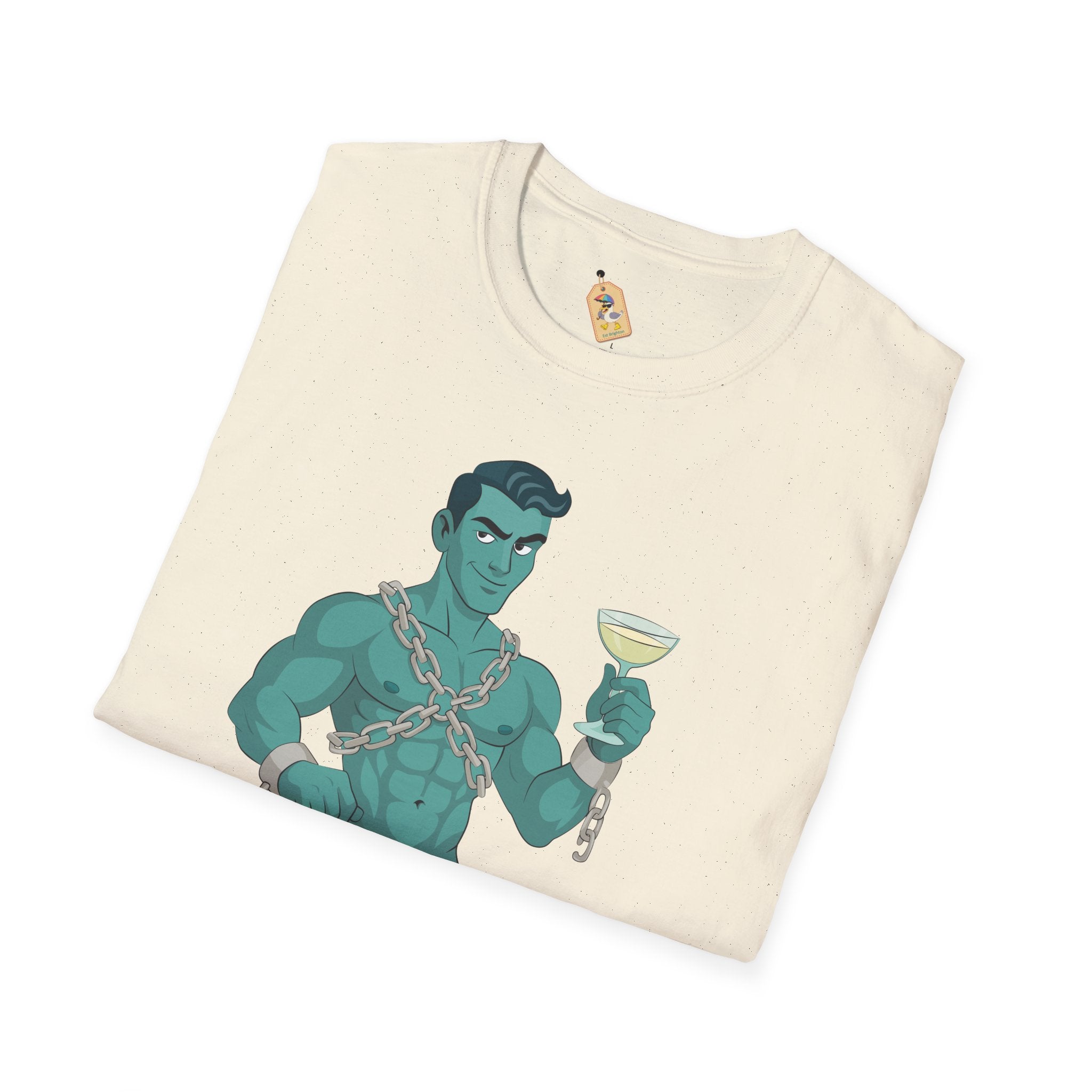 Hunk in chains - Unisex Softstyle T-Shirt