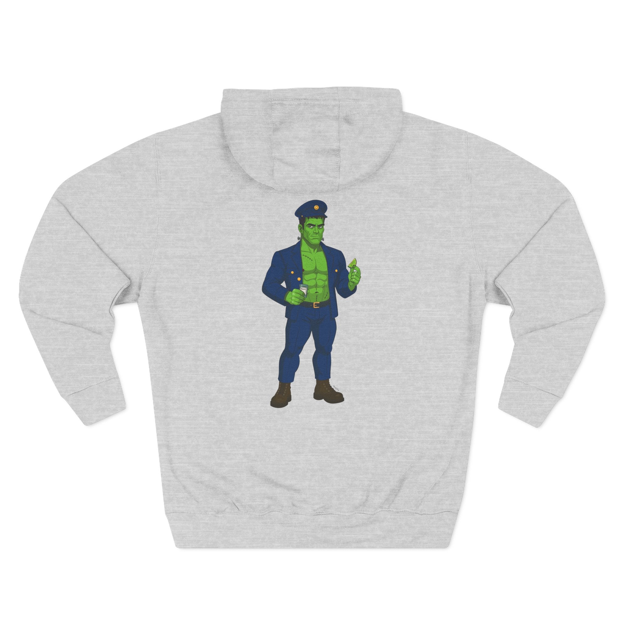 Major Frank N. Stein - Three-Panel Fleece Hoodie