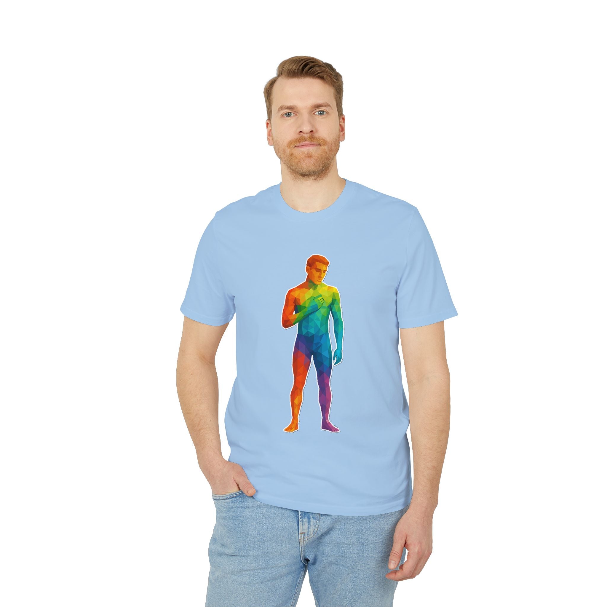 Geometric Pride Twink - Organic Staple T-shirt