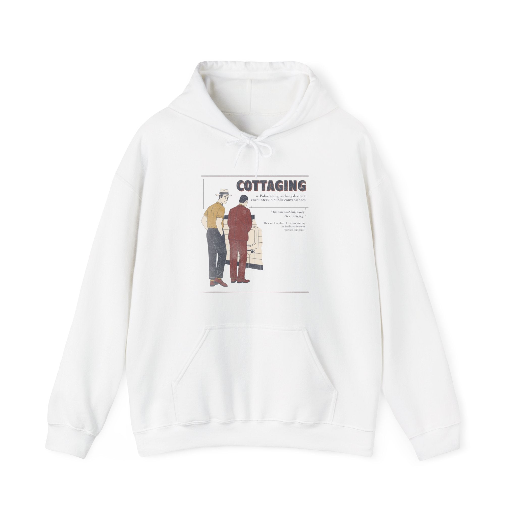 Polari: Cottaging - Hooded sweatshirt