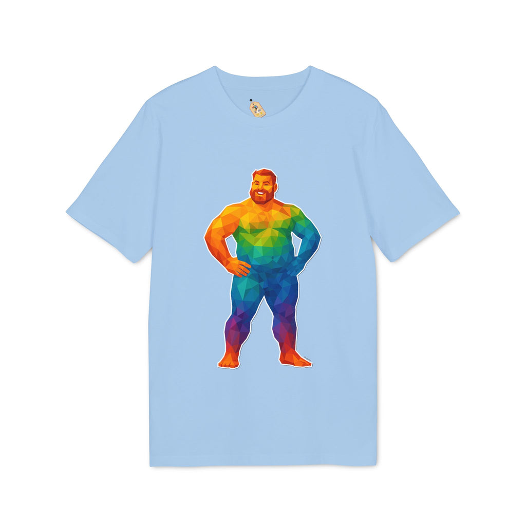 Geometric Pride Bear - Organic Staple T-shirt