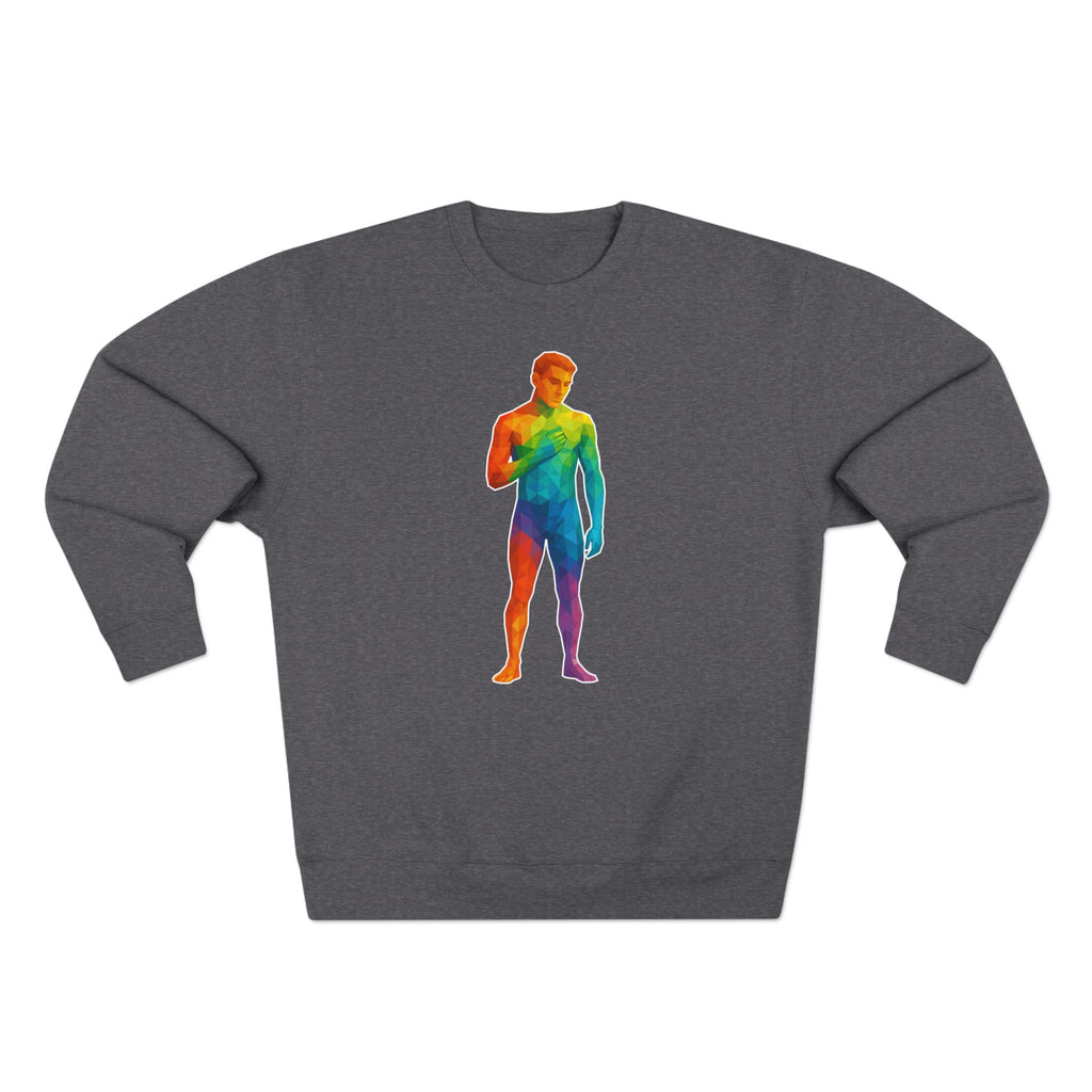 Geometric Pride Twink - Unisex Crewneck Sweatshirt
