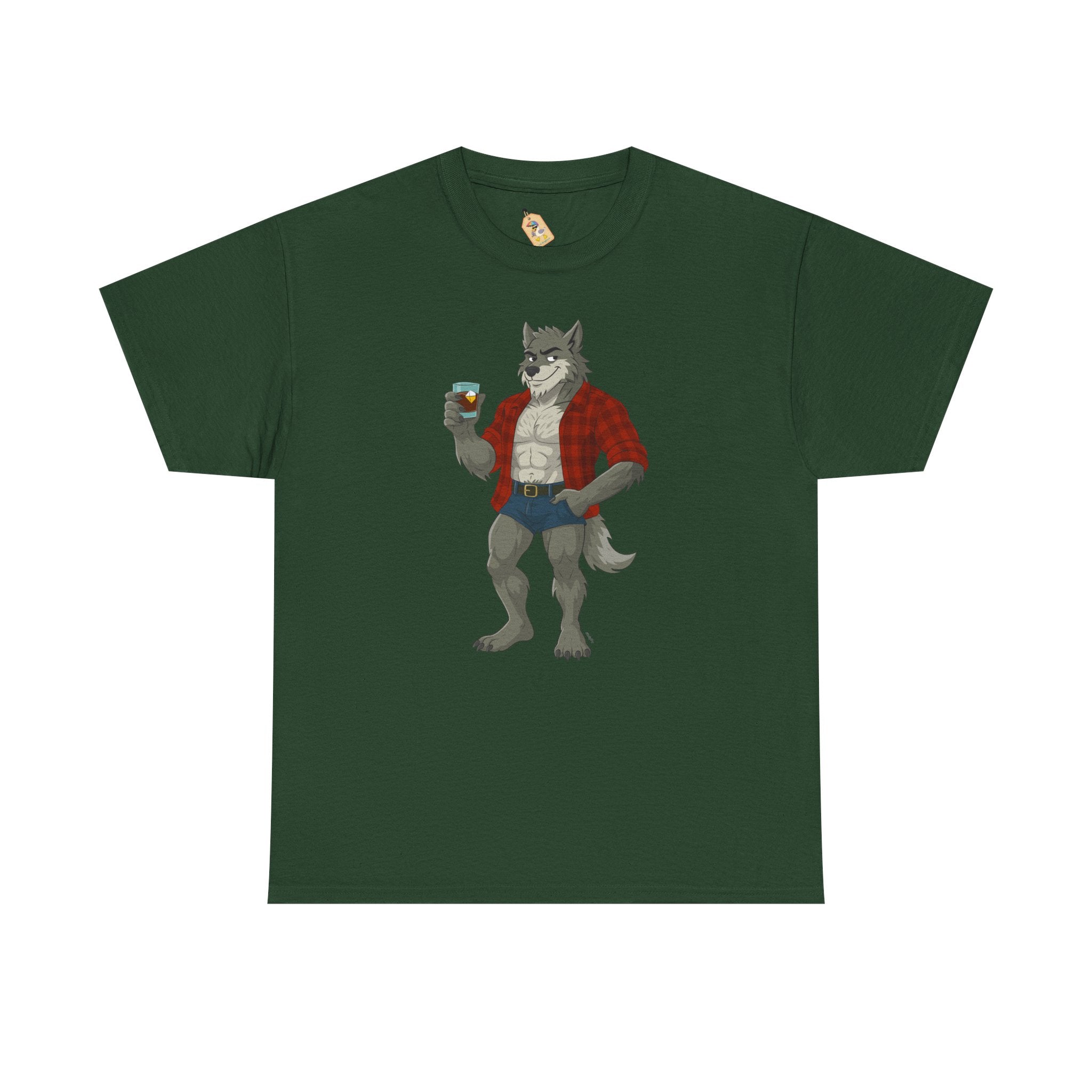 Lumberjack Werewolf - Unisex Heavy Cotton Shirt