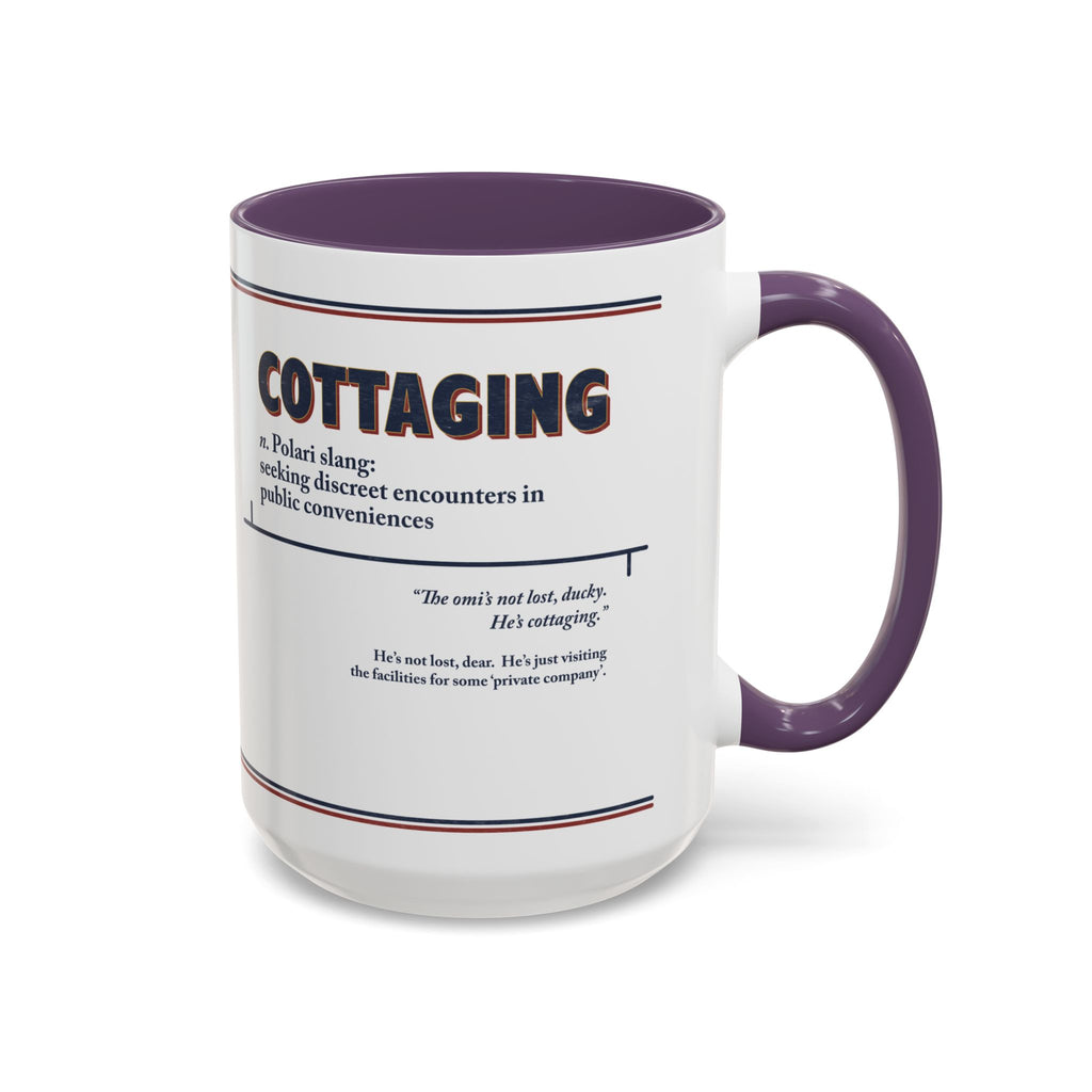 Polari: Cottaging - Accent Coffee Mug (11, 15oz)